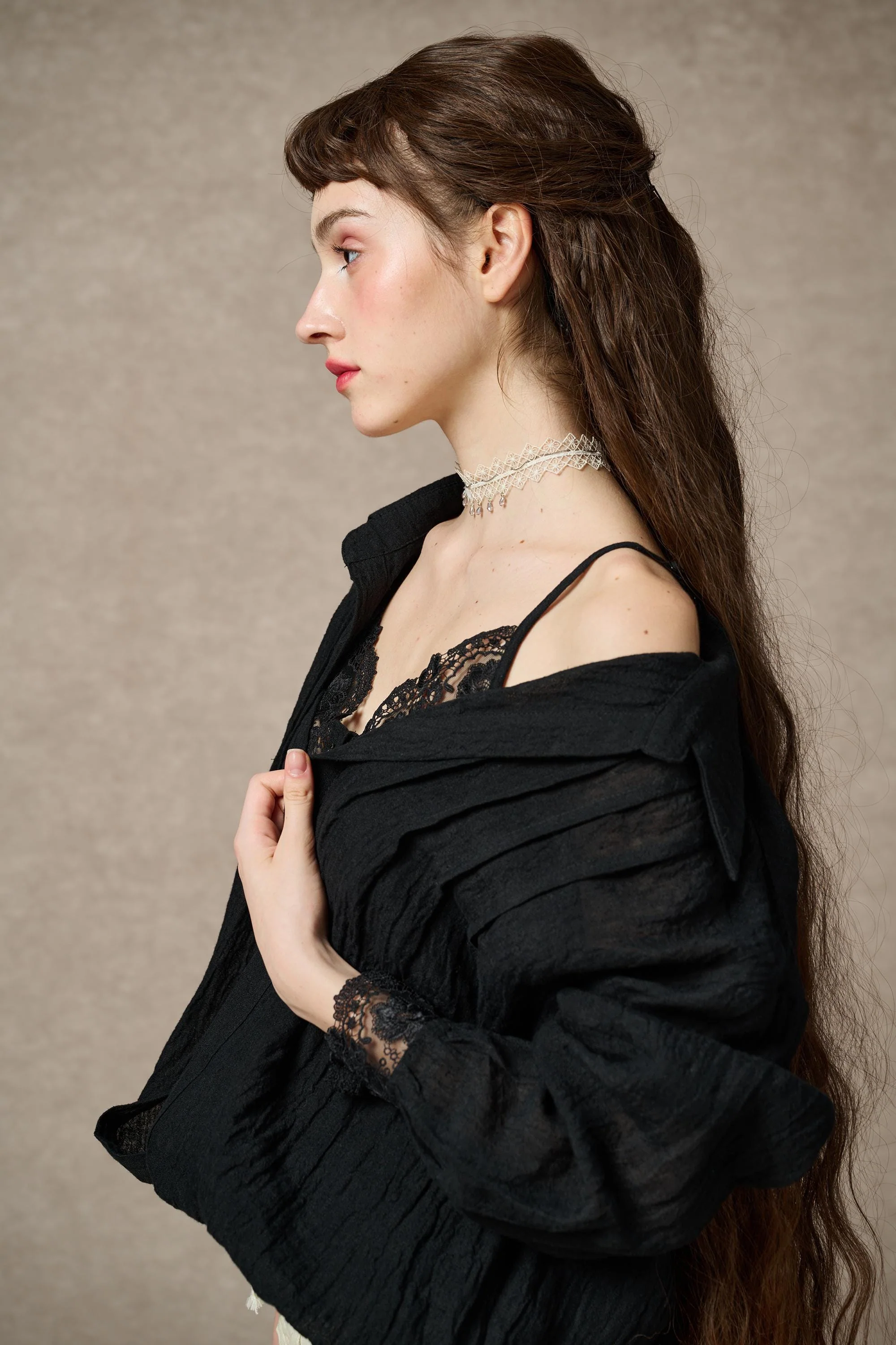 Tiffany 16 |Linen Layers Shirt - Image 5