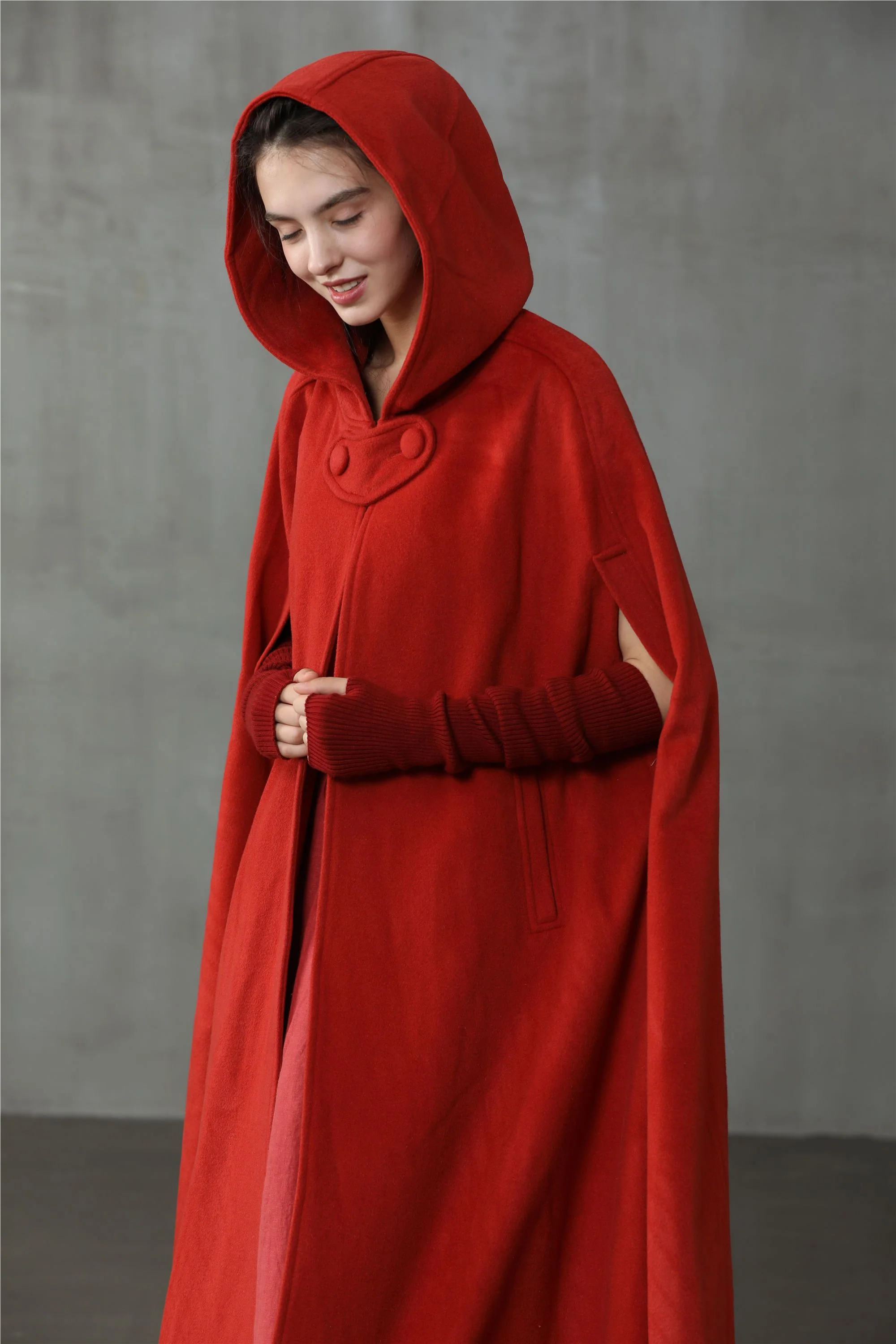 Outlander 2020 | 100% Wool Cloak Coat - Image 3