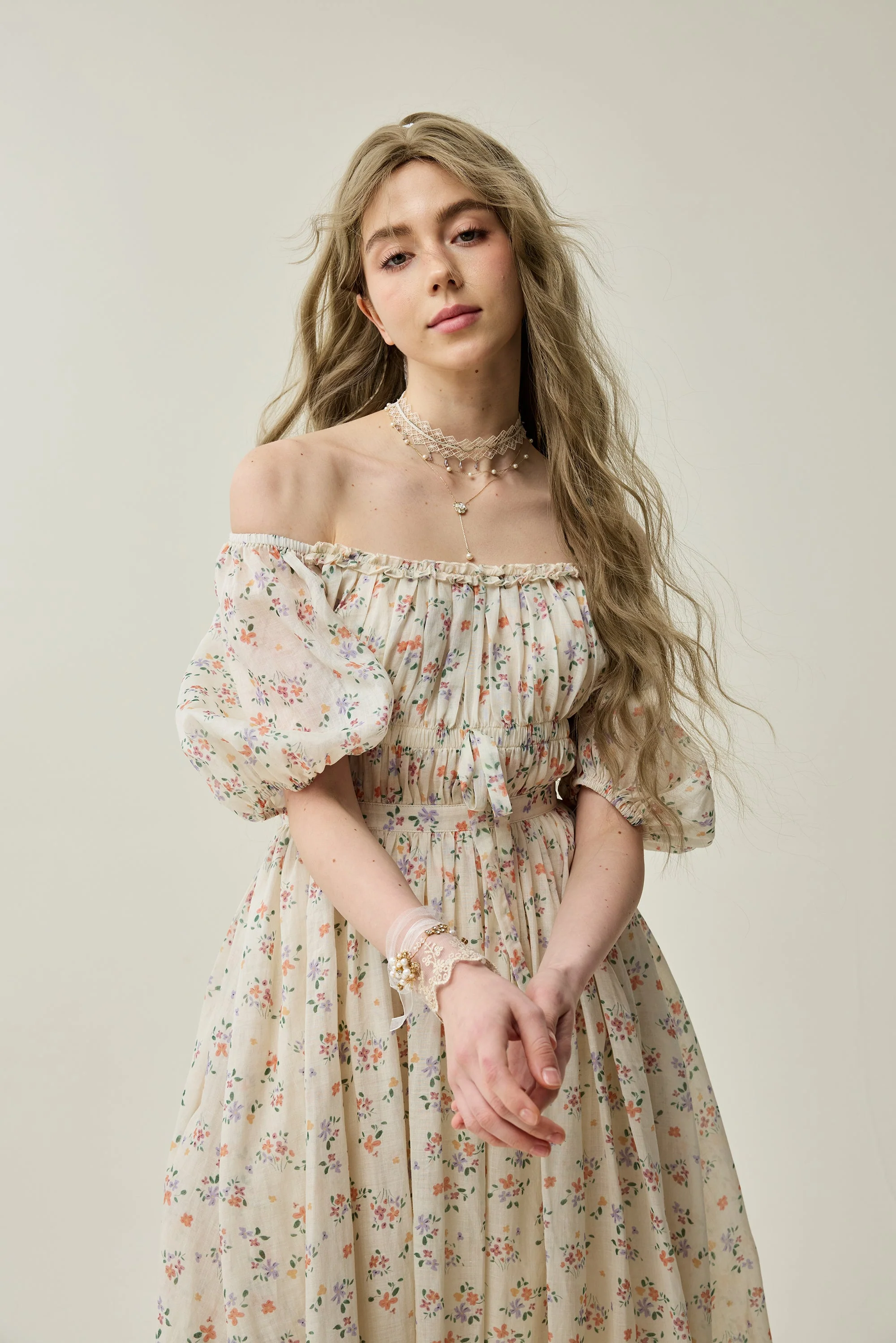 Osmanthus 01 | maxi linen dress - Image 30