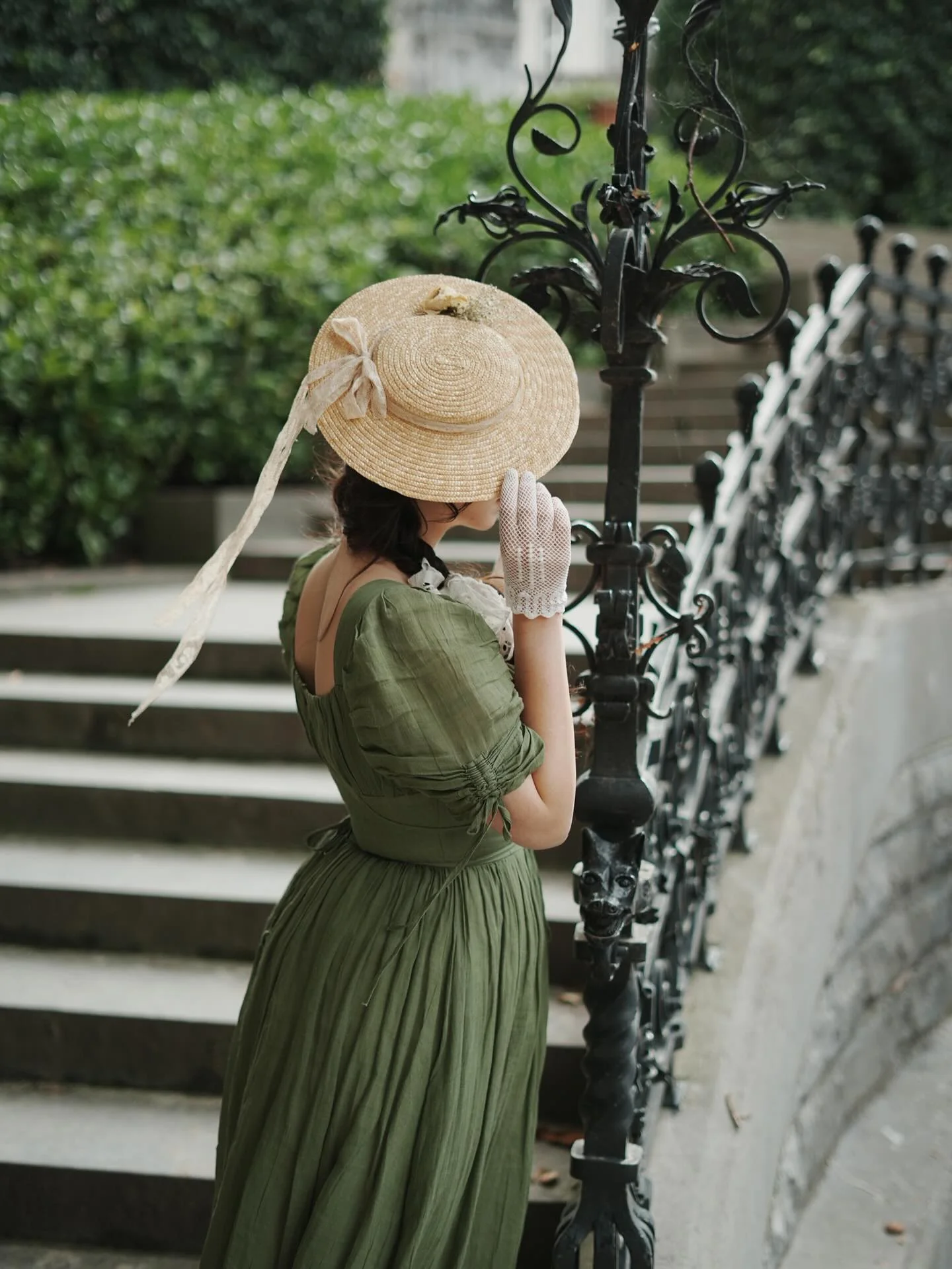 Monette 27 | Corset Linen Dress - Image 19