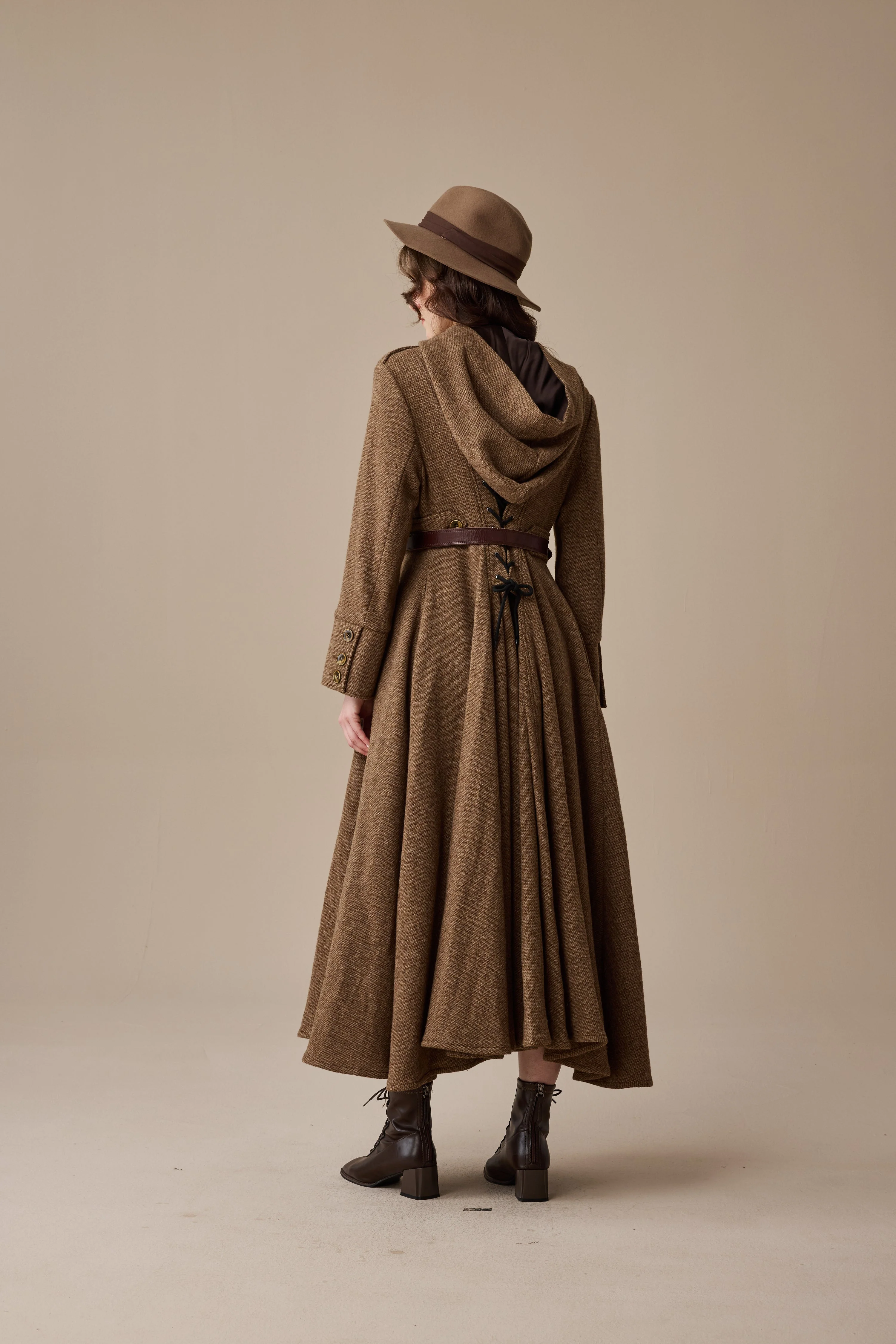 Monica 31 | 100% Wool  Double Breasted Coat - Image 10