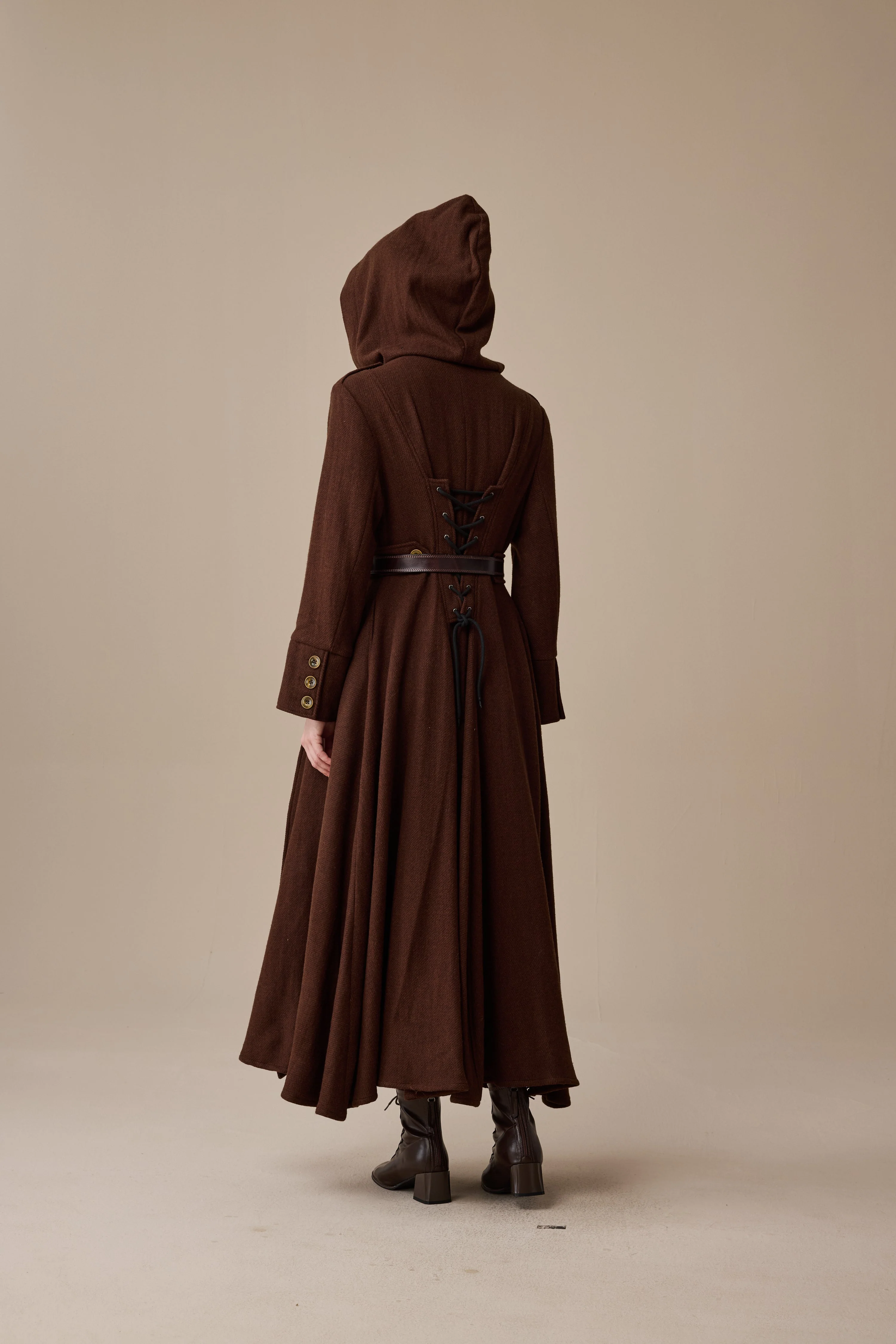 Monica 31 | 100% Wool  Double Breasted Coat - Image 24
