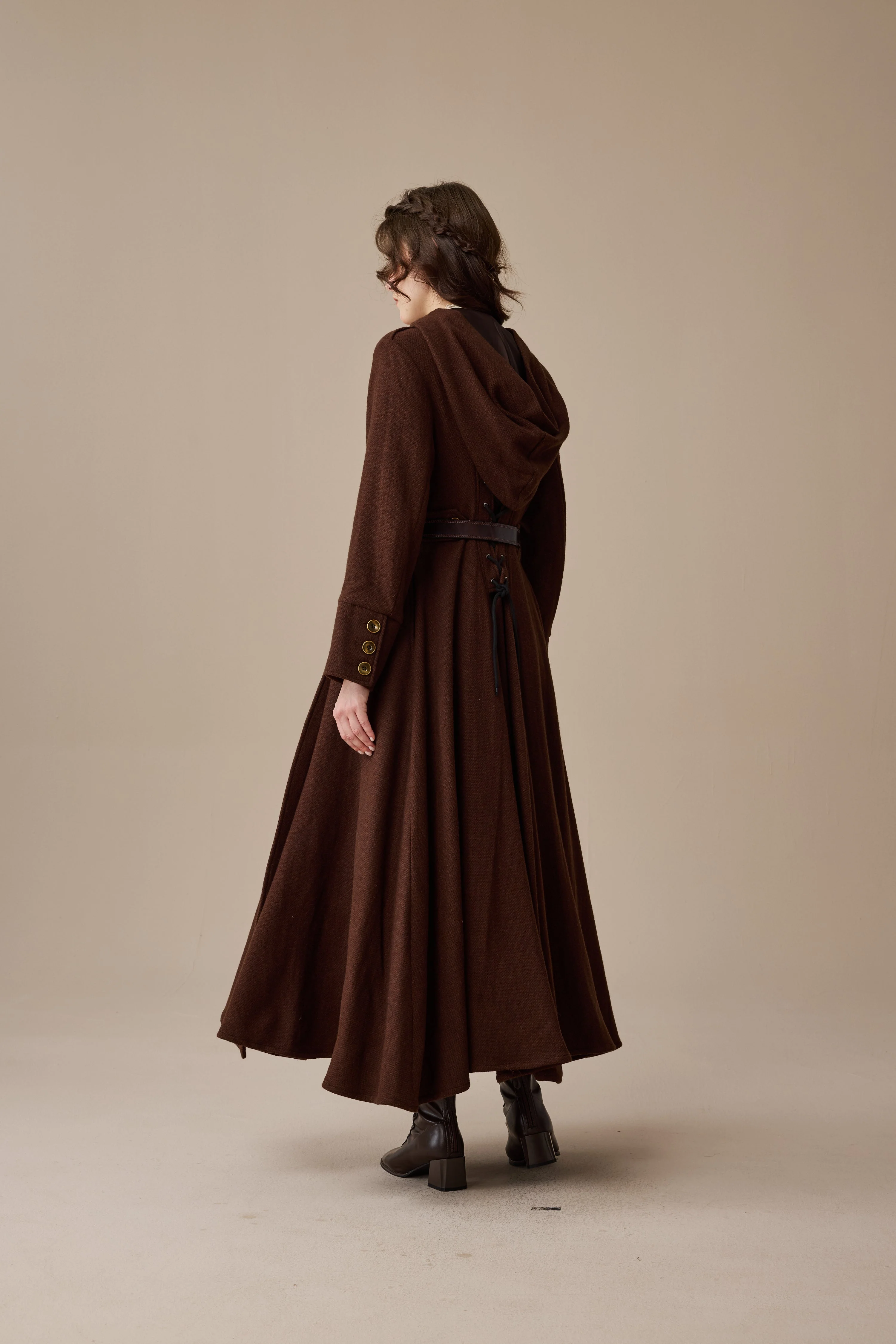 Monica 31 | 100% Wool  Double Breasted Coat - Image 5