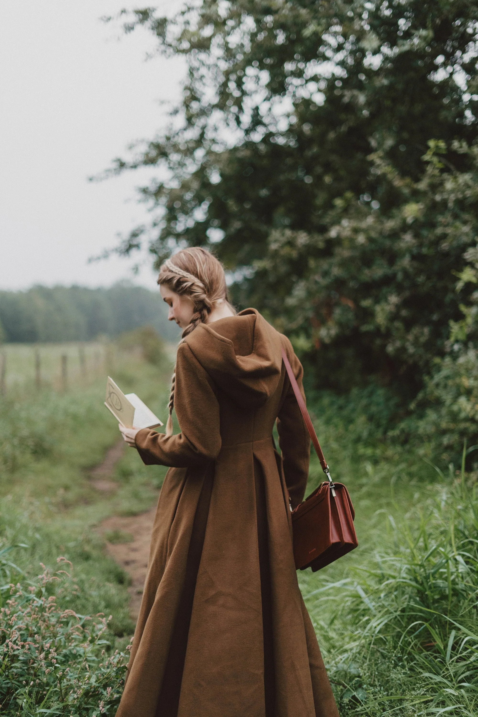 My Fair Lady 26 | Hooded Wool Coat - Image 5