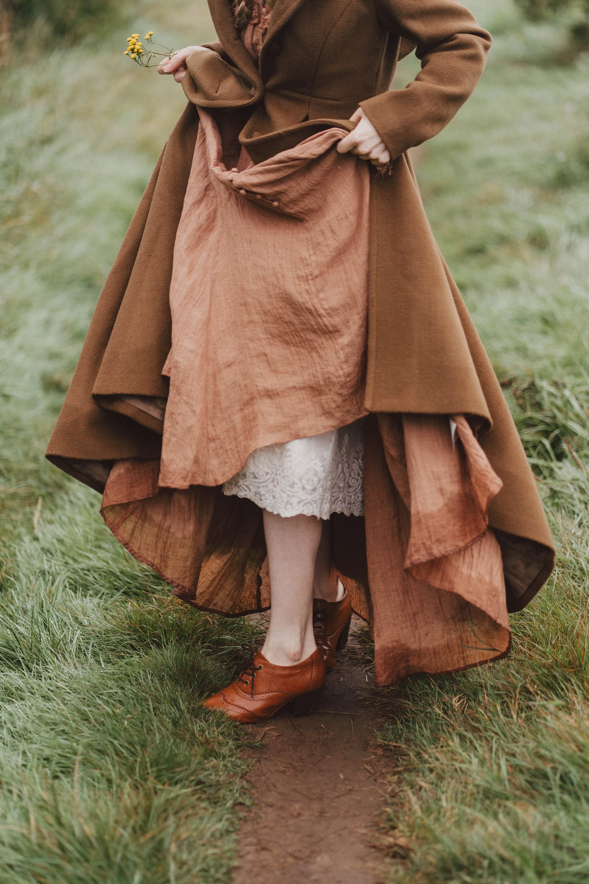 My Fair Lady 26 | Hooded Wool Coat - Image 9