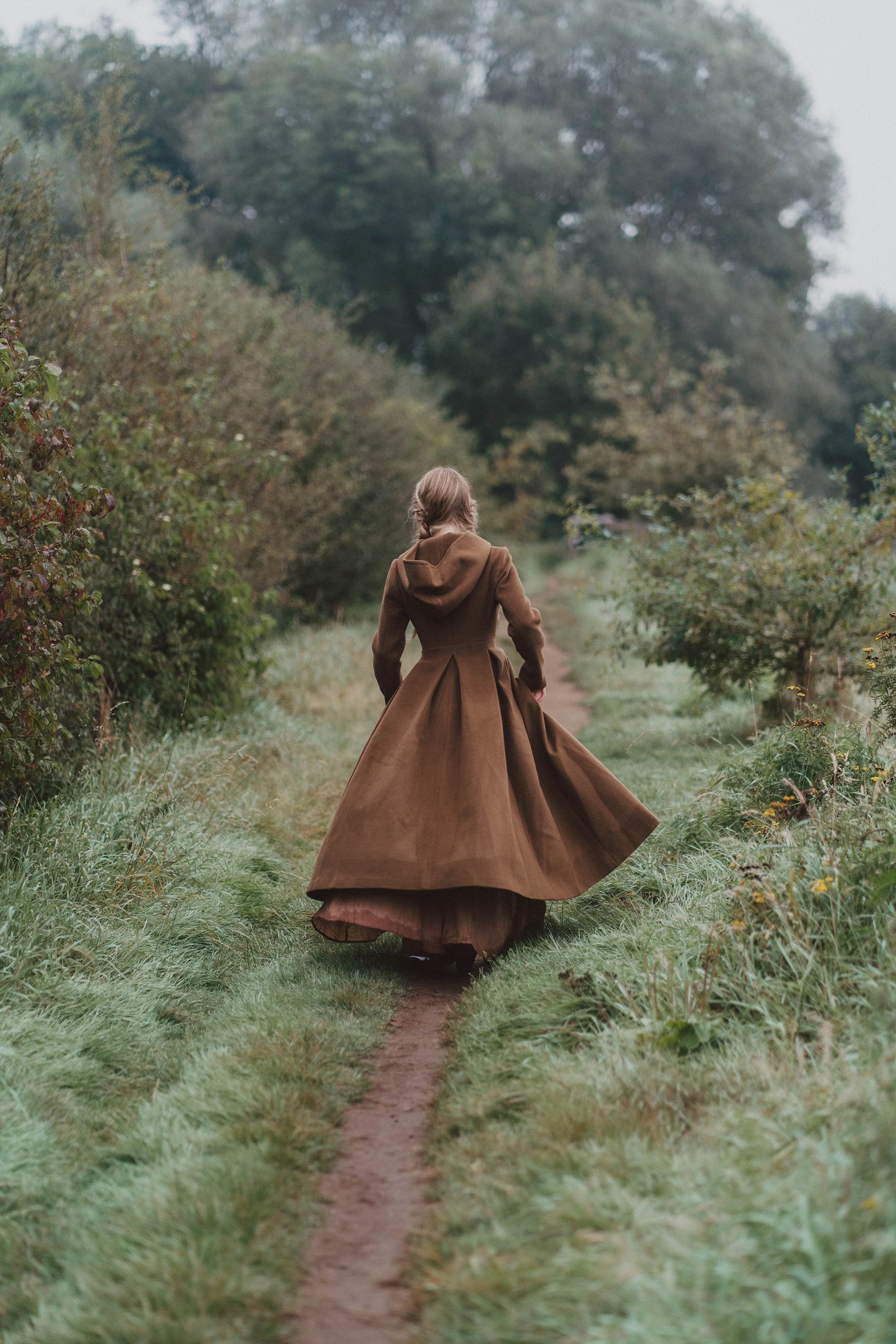 My Fair Lady 26 | Hooded Wool Coat - Image 10