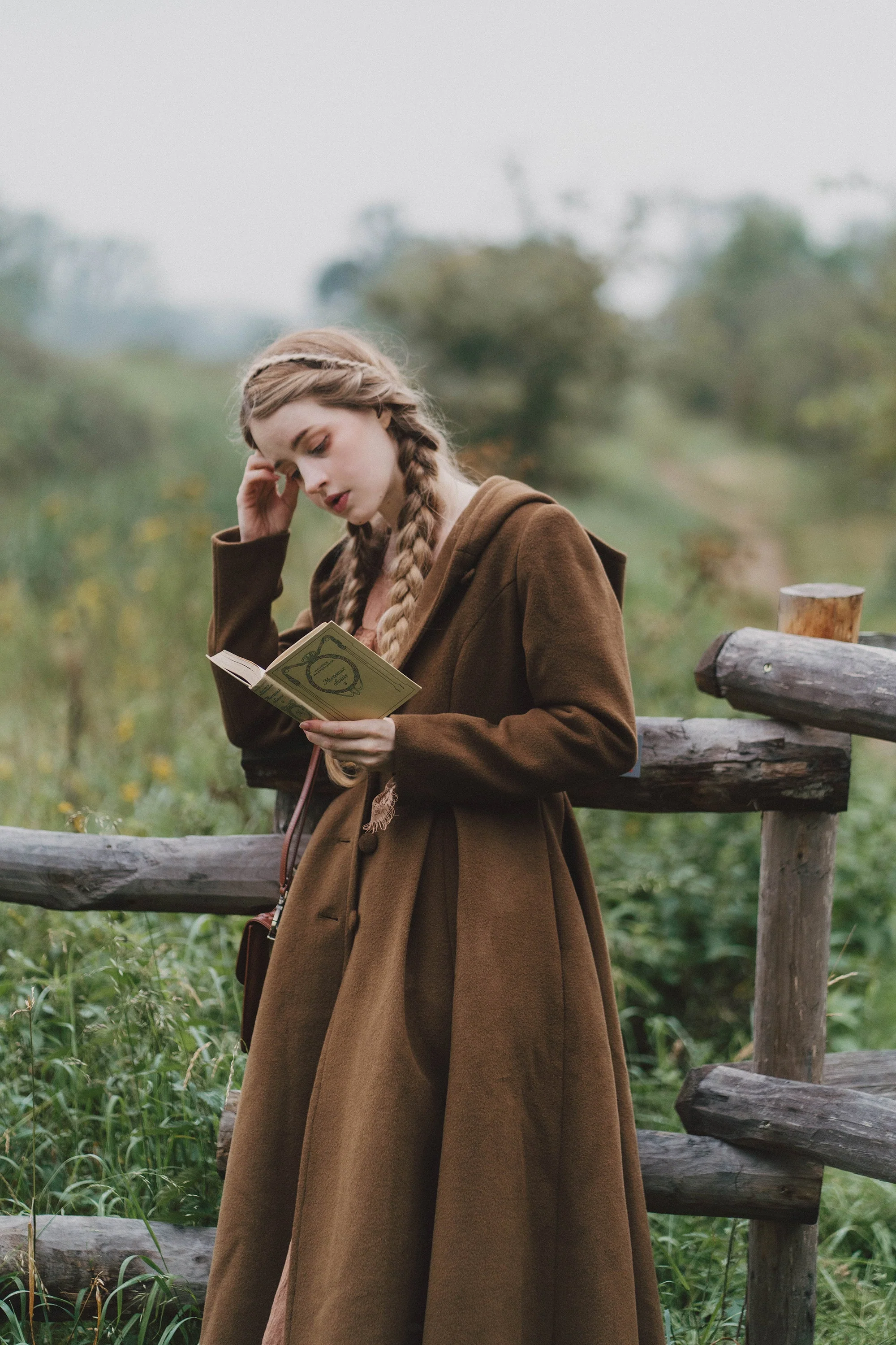 My Fair Lady 26 | Hooded Wool Coat - Image 11