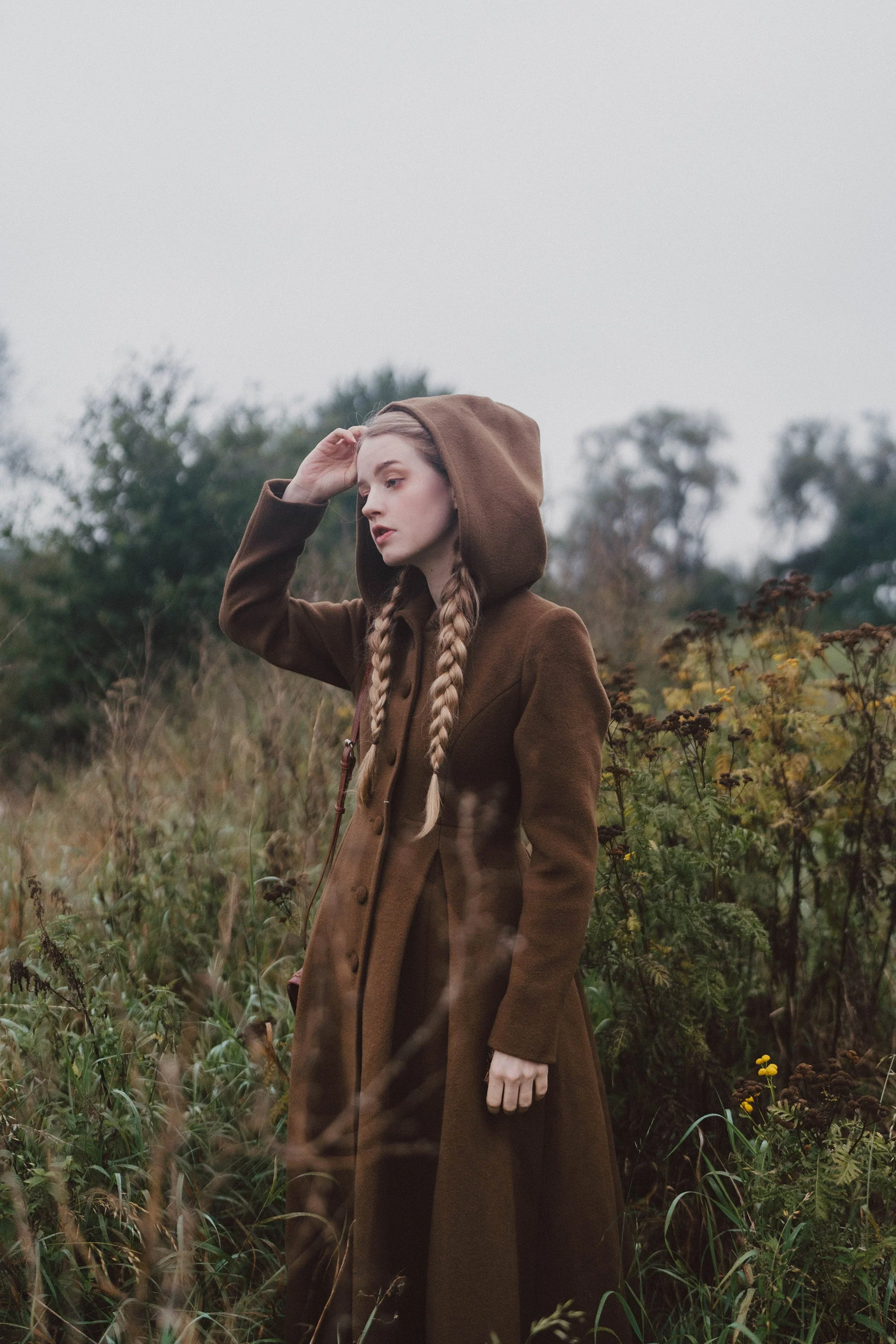 My Fair Lady 26 | Hooded Wool Coat - Image 12
