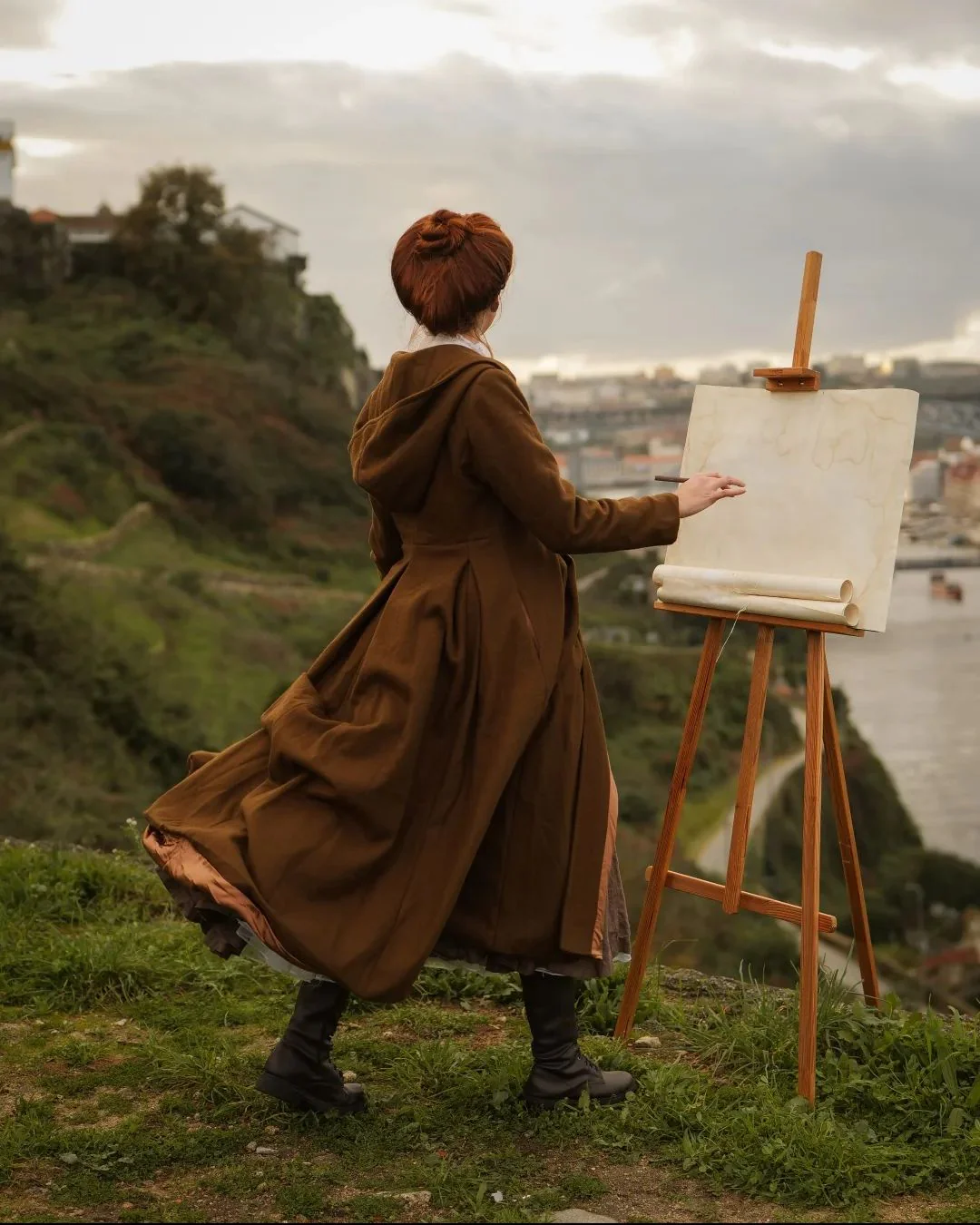My Fair Lady 26 | Hooded Wool Coat - Image 13