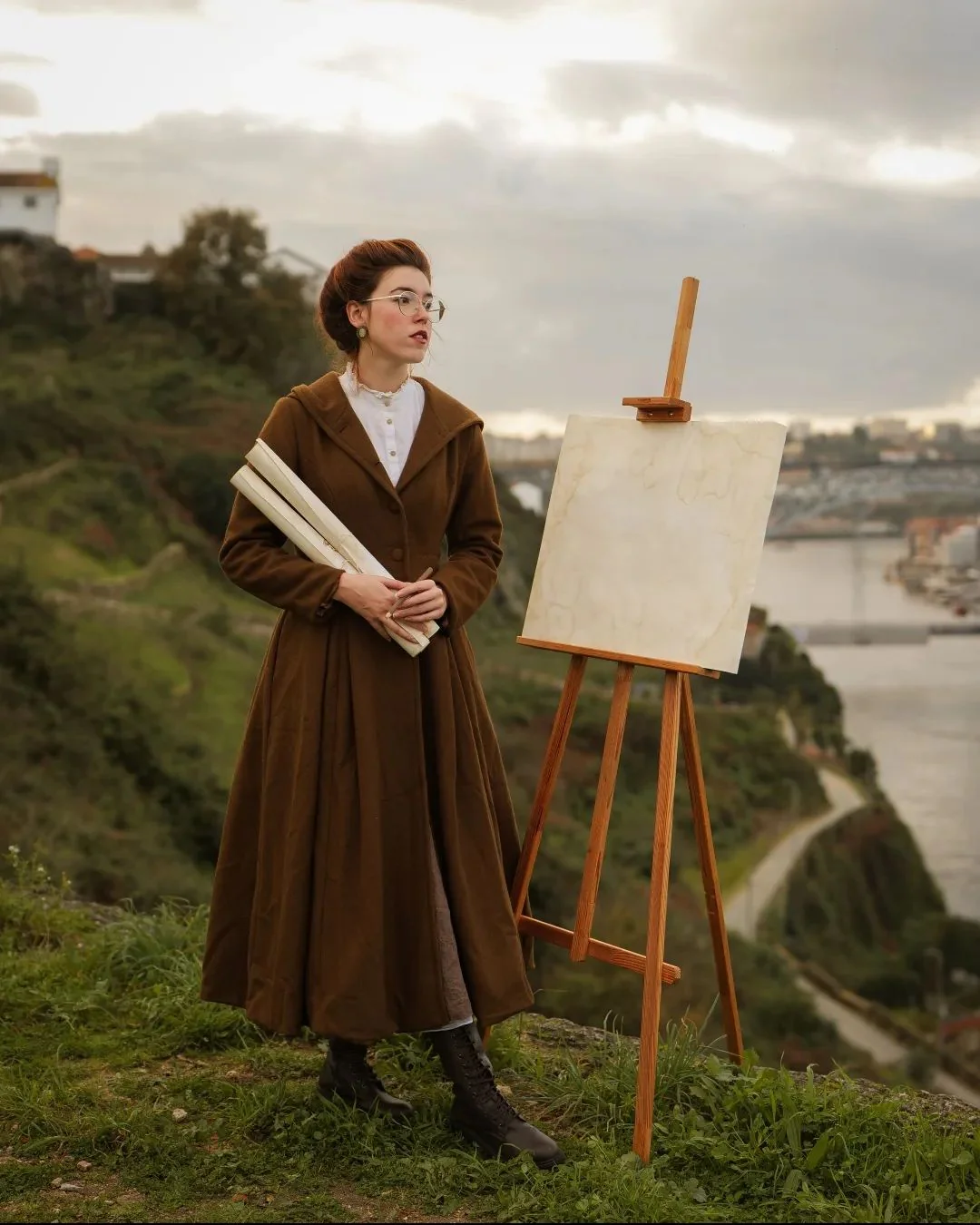 My Fair Lady 26 | Hooded Wool Coat - Image 15