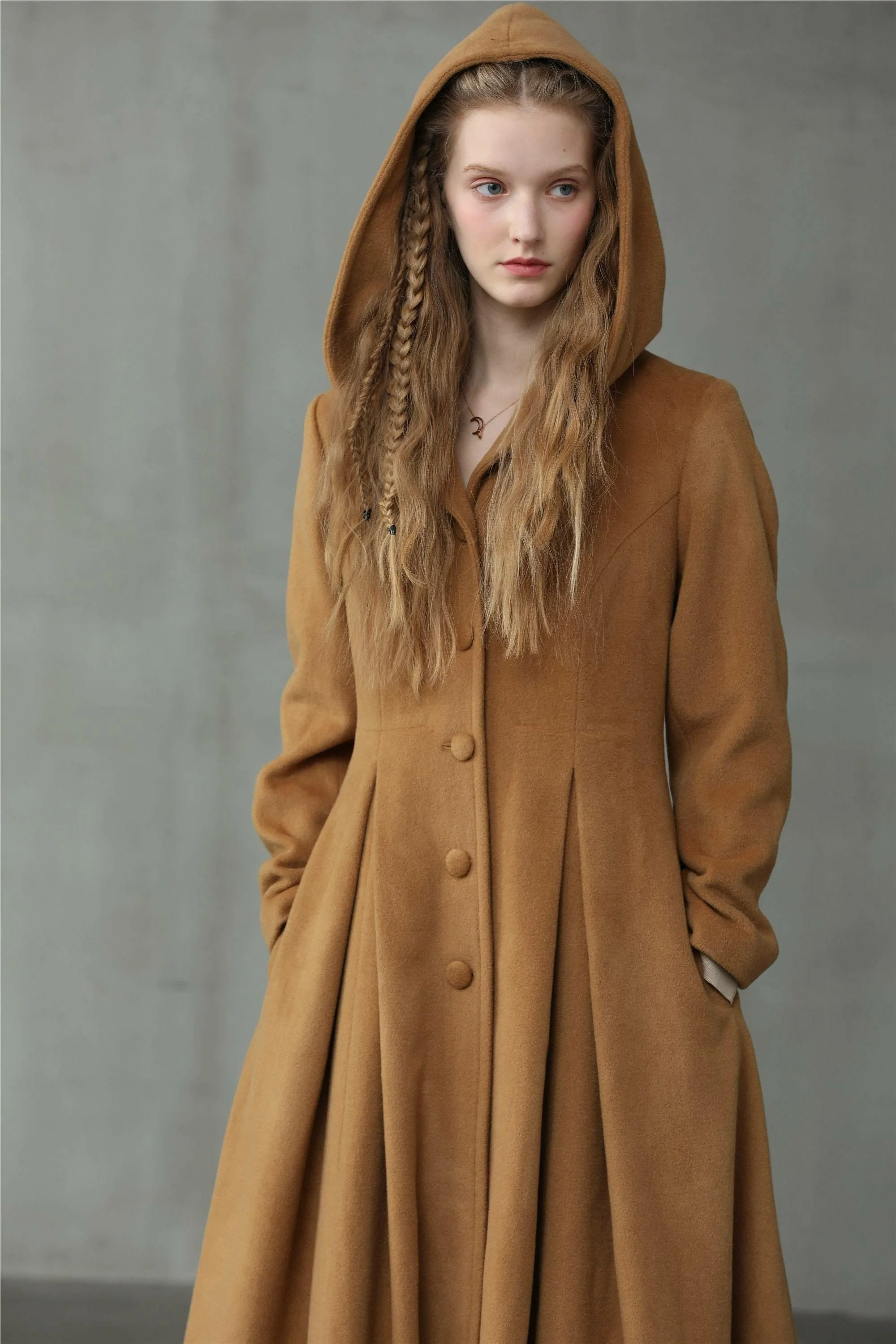 My Fair Lady 26 | Hooded Wool Coat - Image 26