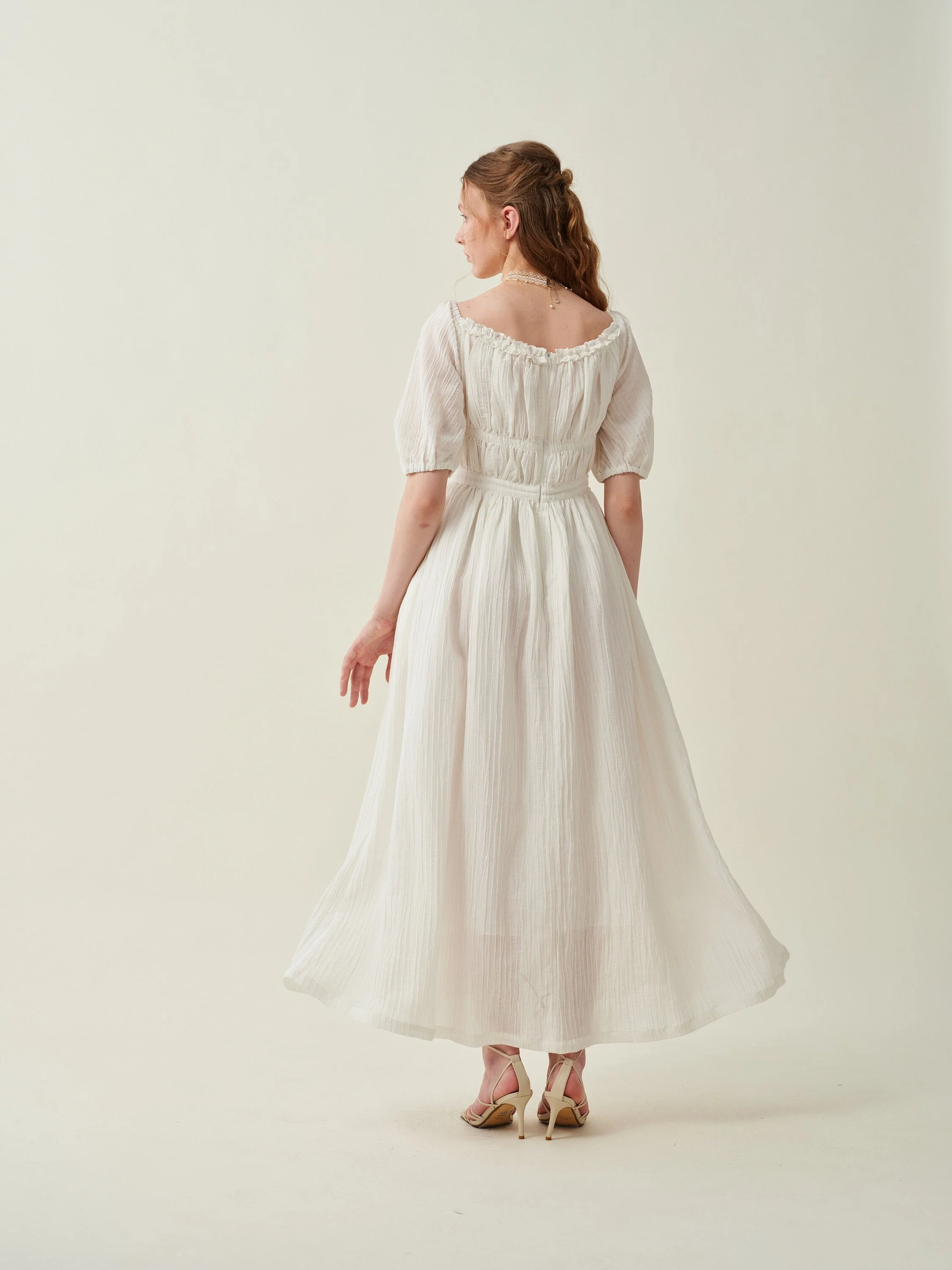 Osmanthus 01 | maxi linen dress - Image 18