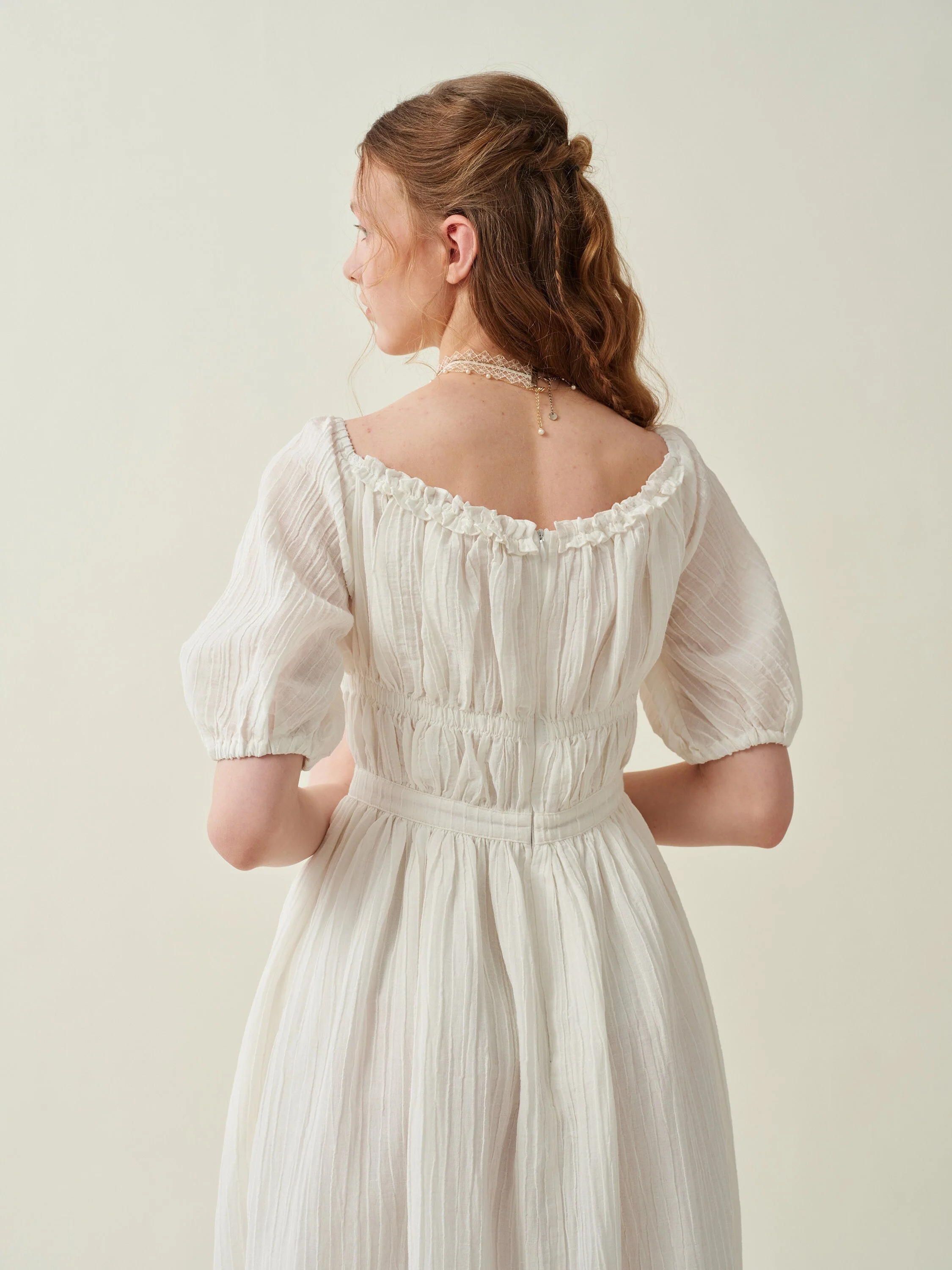 Osmanthus 01 | maxi linen dress - Image 12