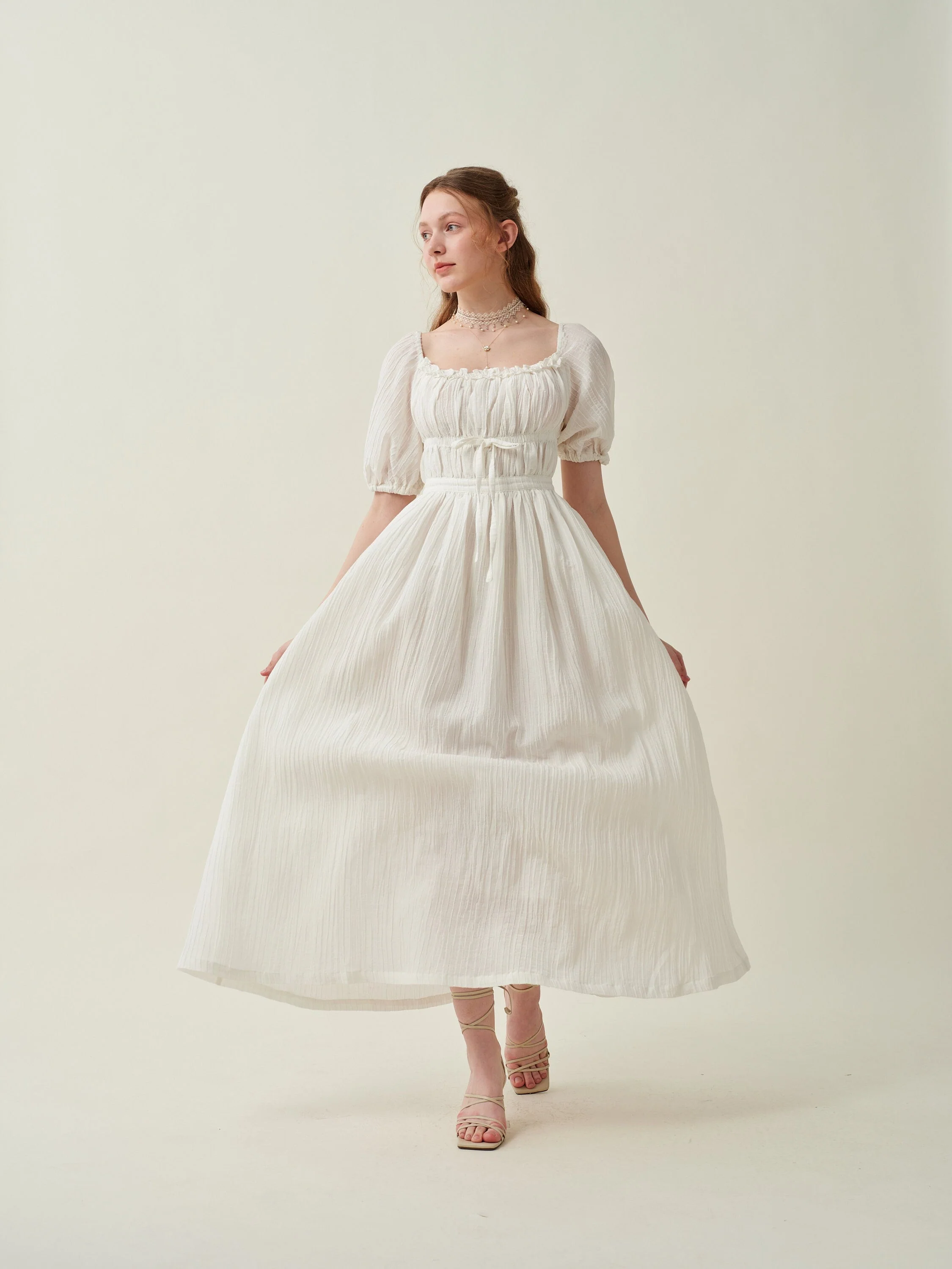 Osmanthus 01 | maxi linen dress - Image 13