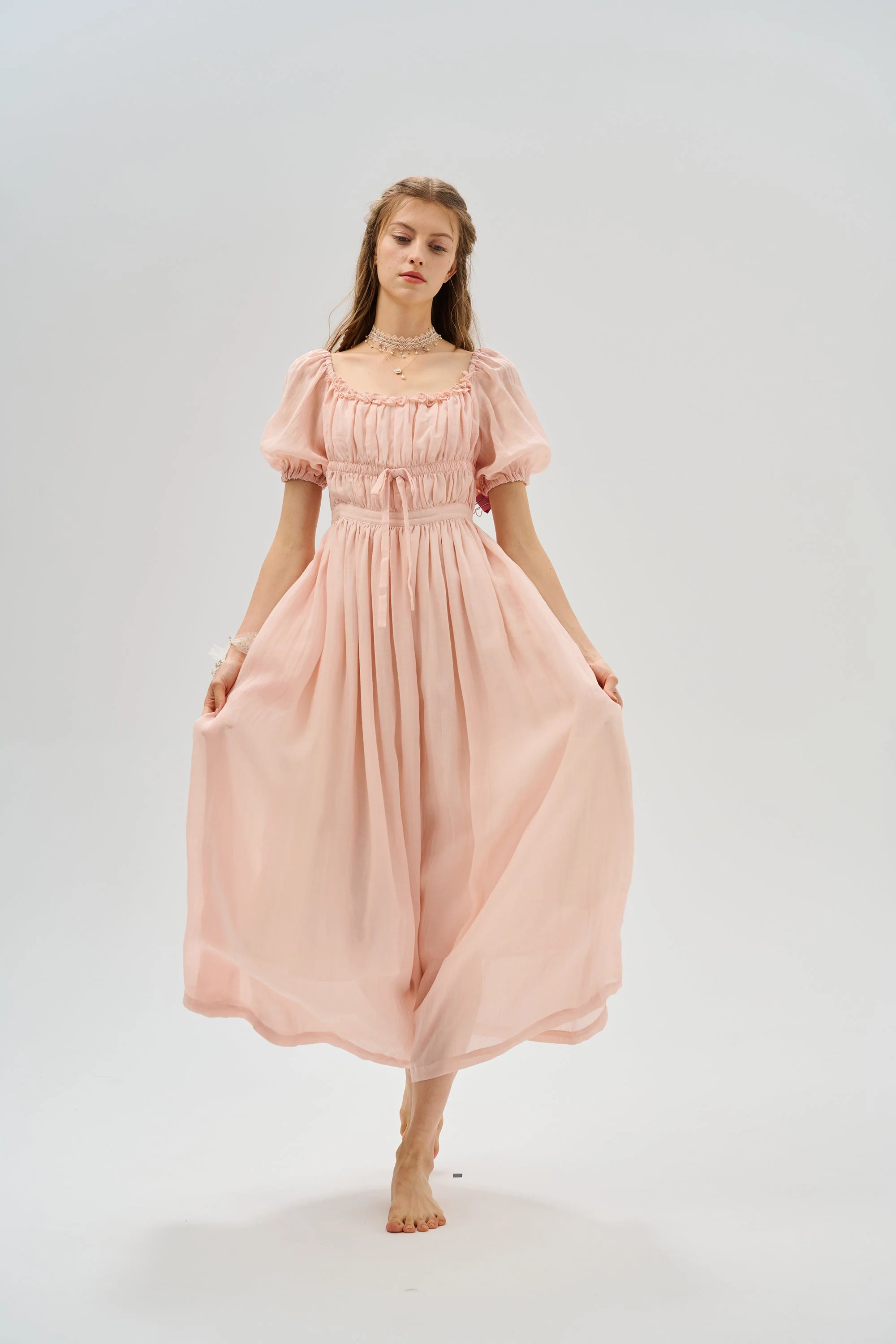 Osmanthus 01 | maxi linen dress - Image 25