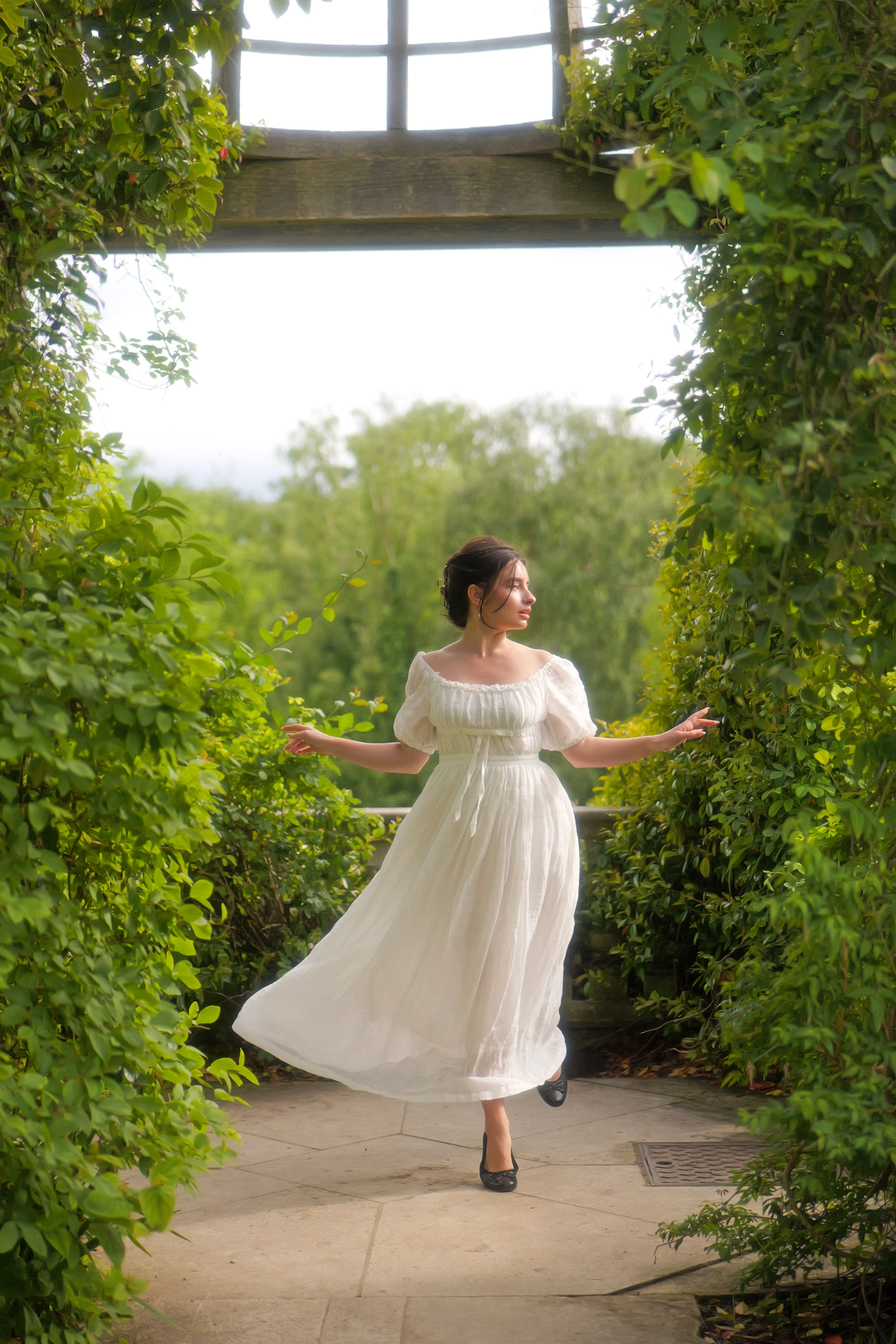 Osmanthus 01 | maxi linen dress - Image 4