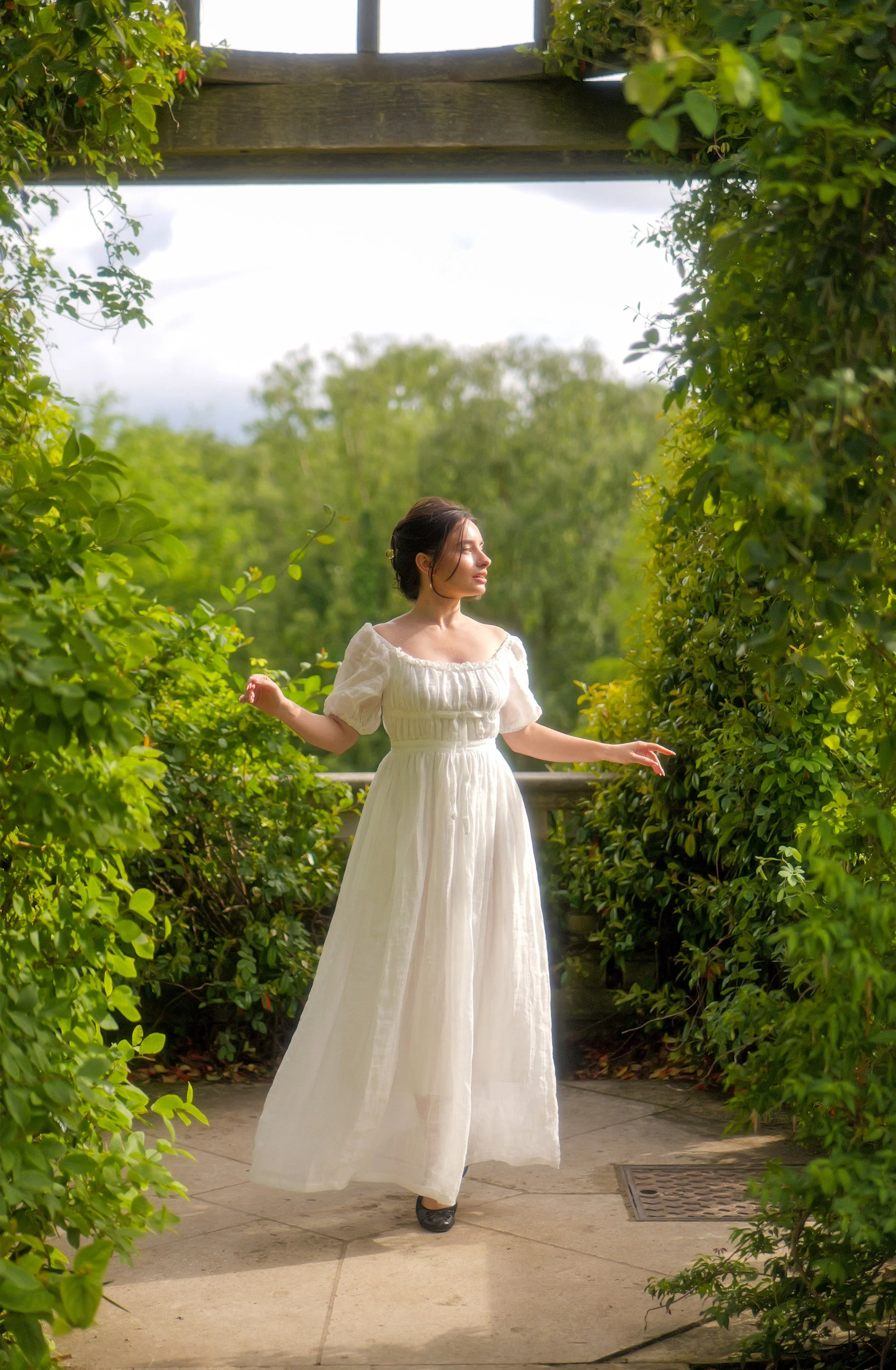 Osmanthus 01 | maxi linen dress - Image 5