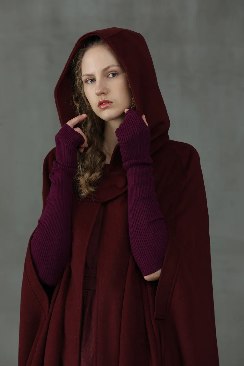Outlander 2020 | 100% Wool Cloak Coat - Image 3