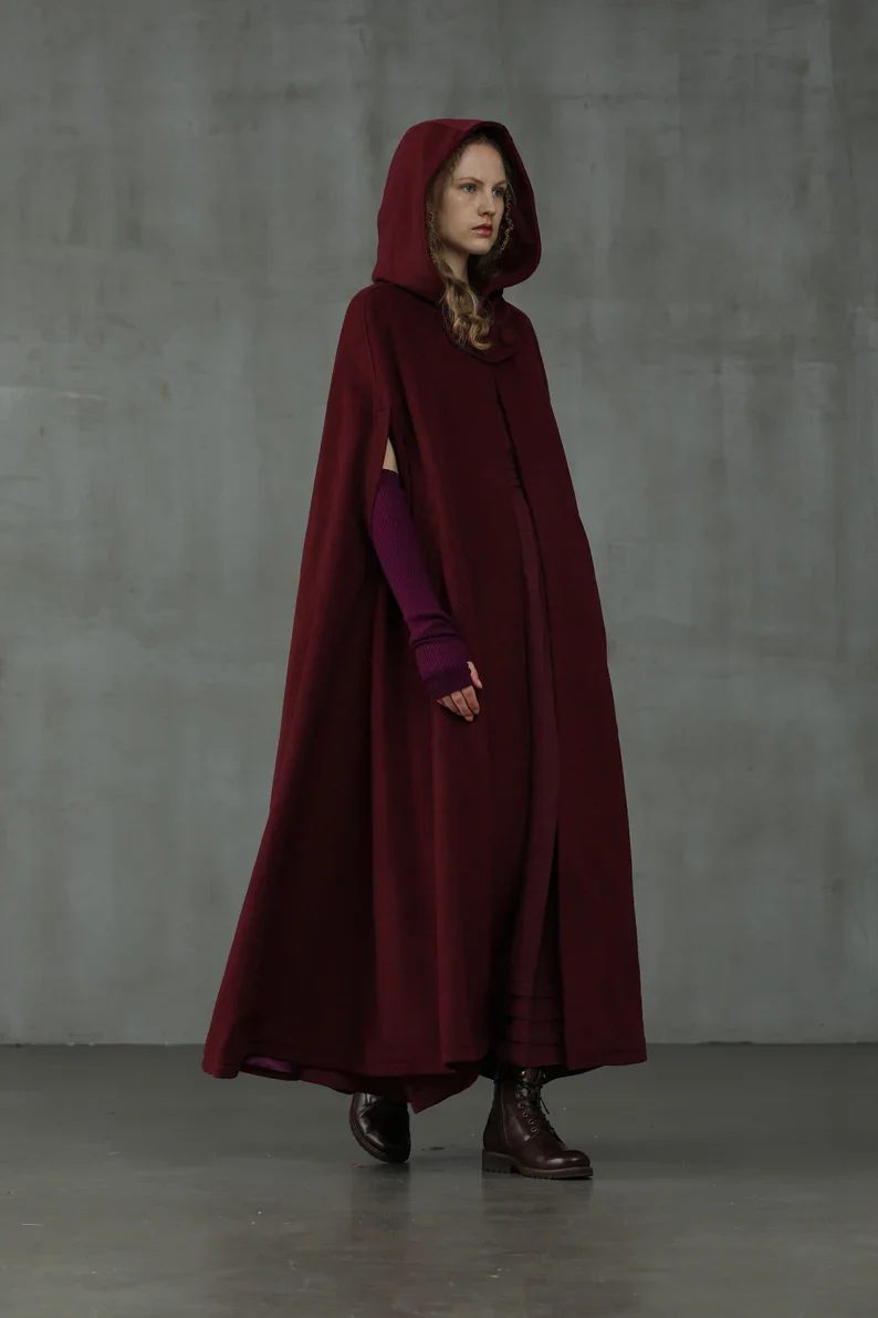 Outlander 2020 | 100% Wool Cloak Coat - Image 5