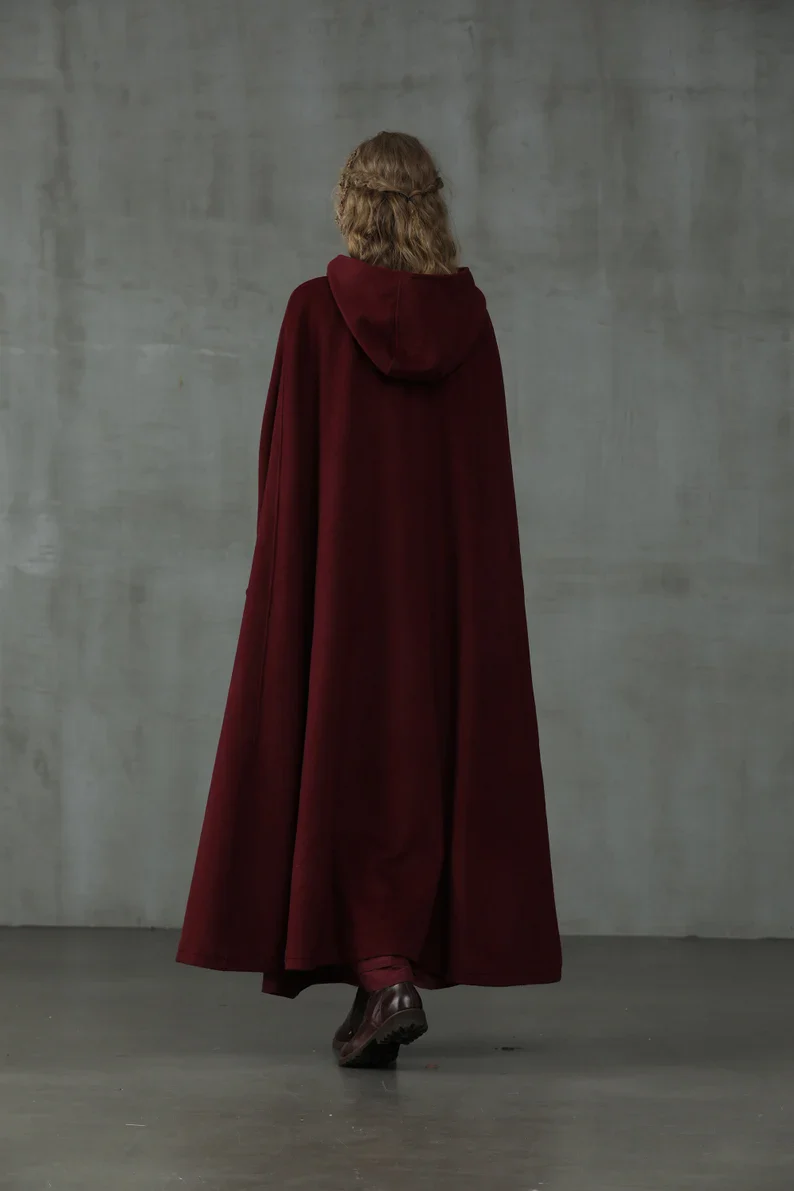Outlander 2020 | 100% Wool Cloak Coat - Image 6