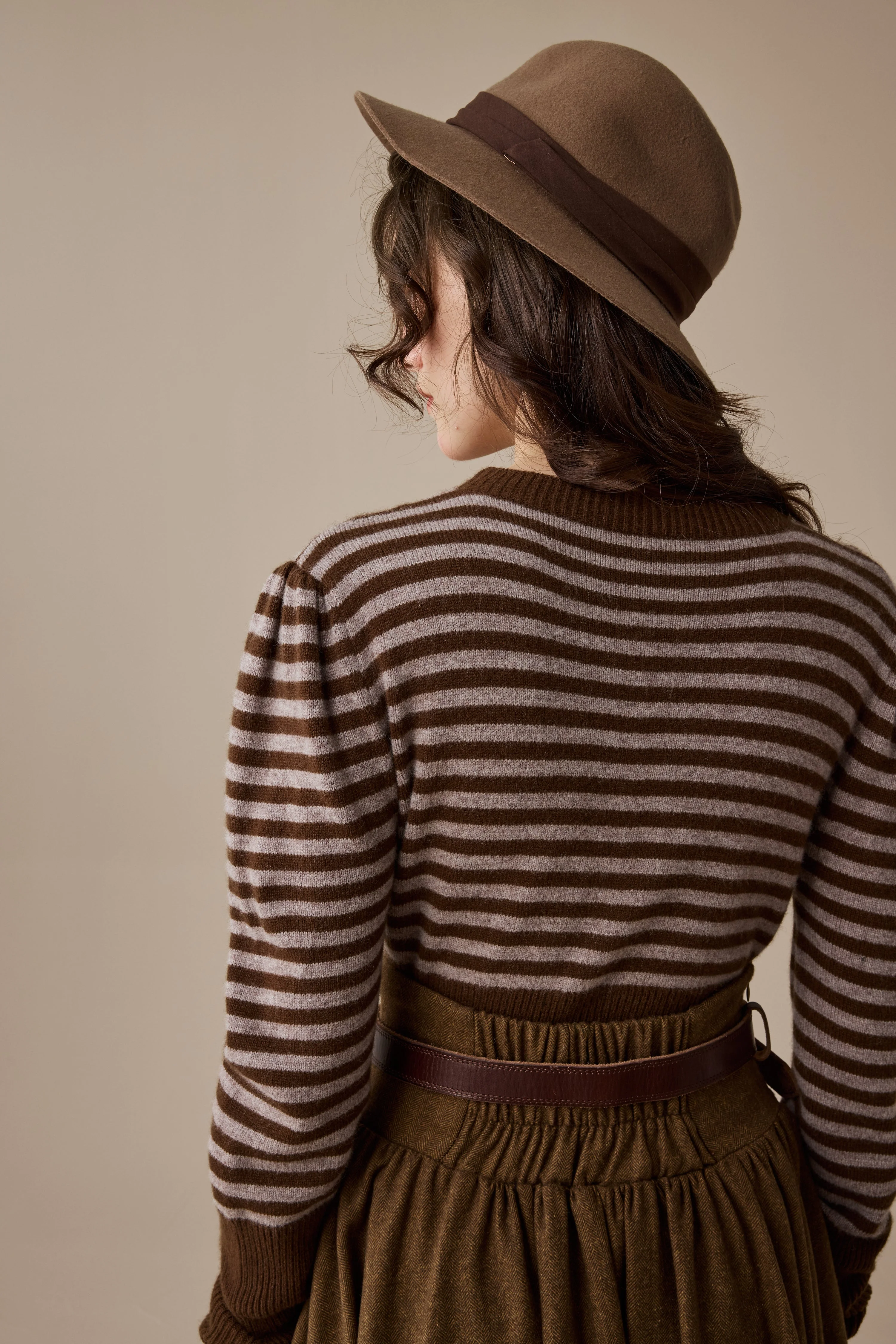Oxford 13|100% wool classic striped pullover jumper - Image 12