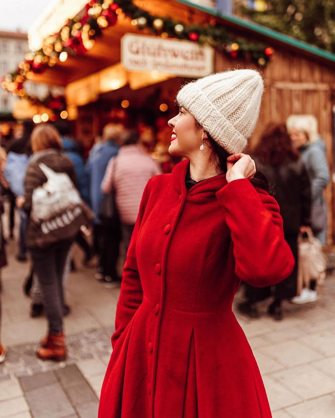 My Fair Lady 26 | Hooded Wool Coat - Image 4