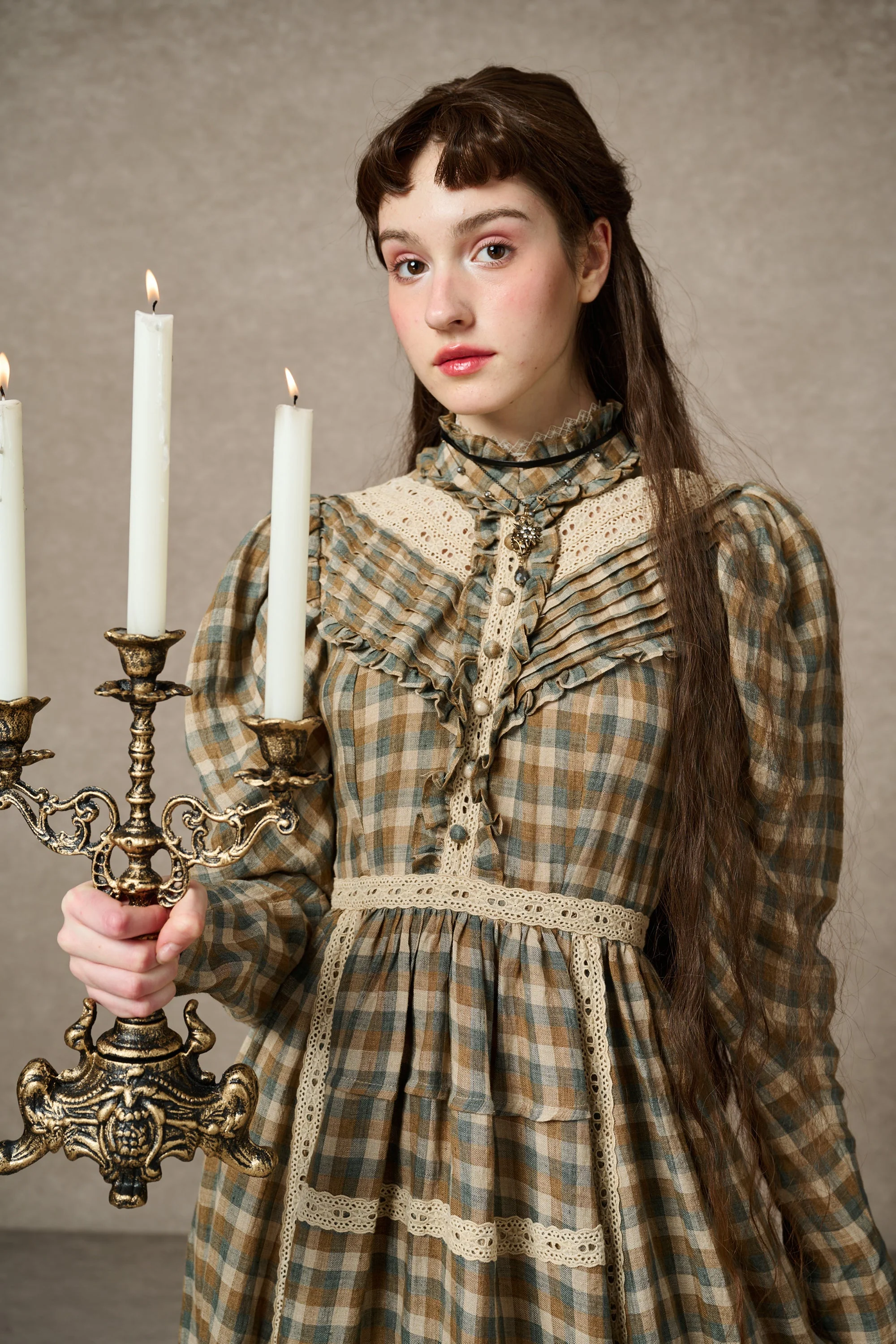 MARY 18 | VINTAGE LINEN DRESS GOWN - Image 19