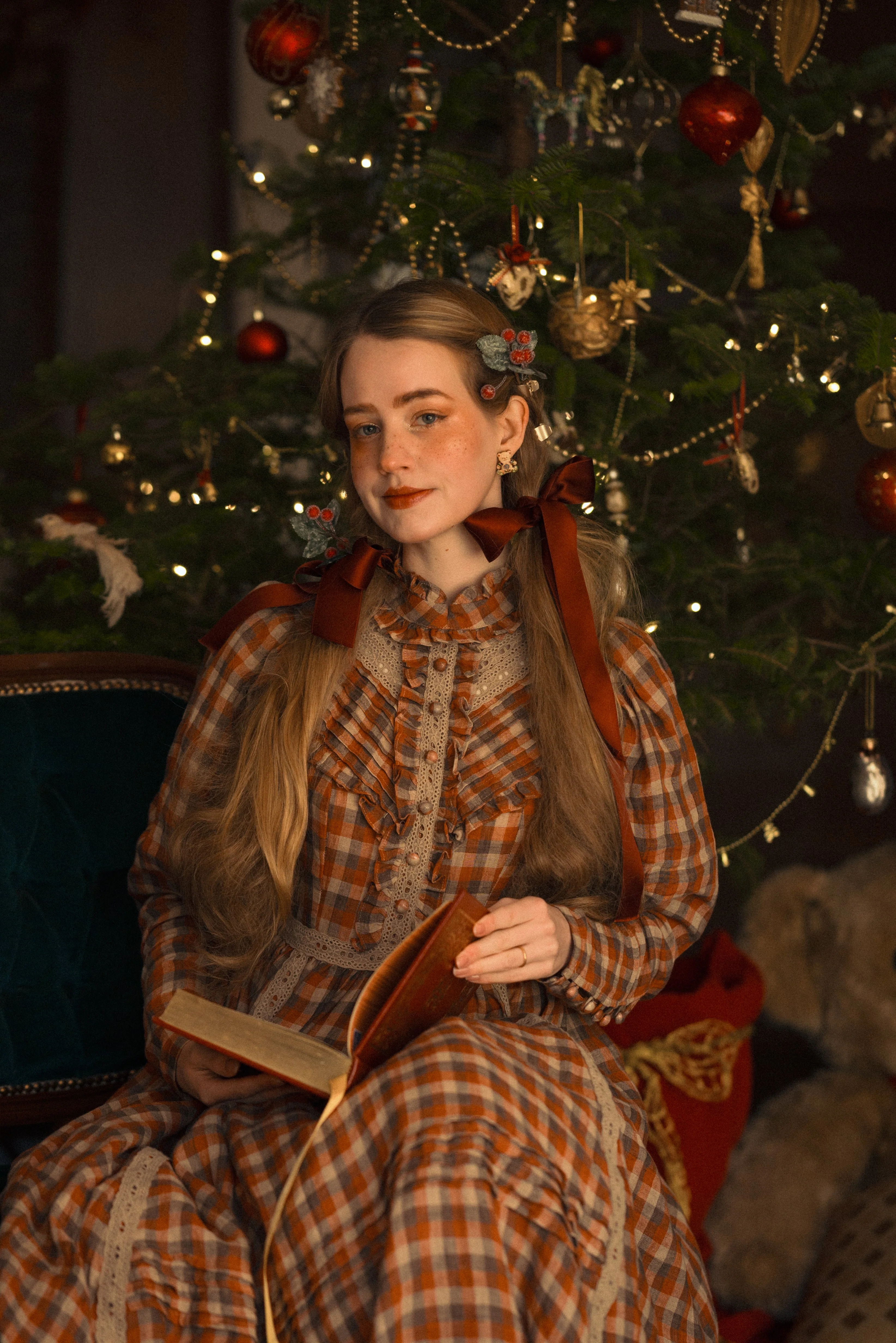 MARY 18 | VINTAGE LINEN DRESS GOWN - Image 32