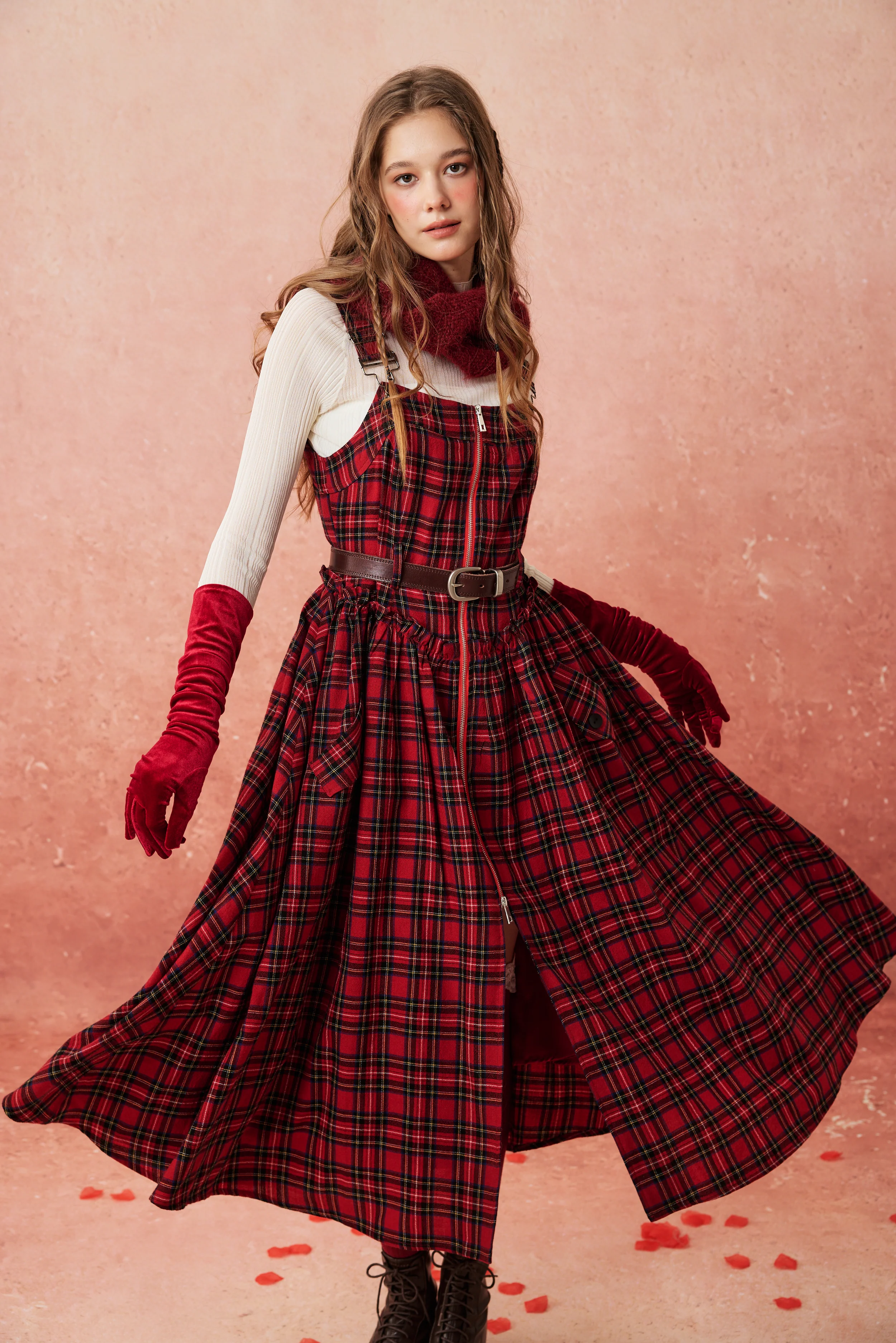 Tess 31 |100% Wool Halter Dress - Image 16