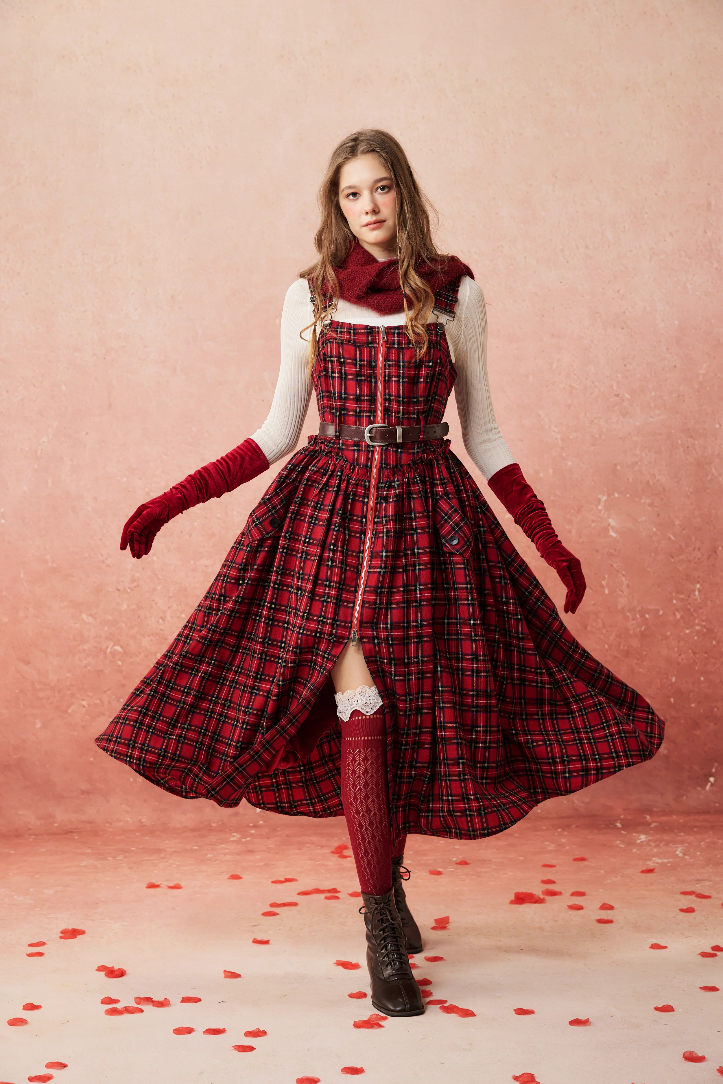 Tess 31 |100% Wool Halter Dress - Image 18