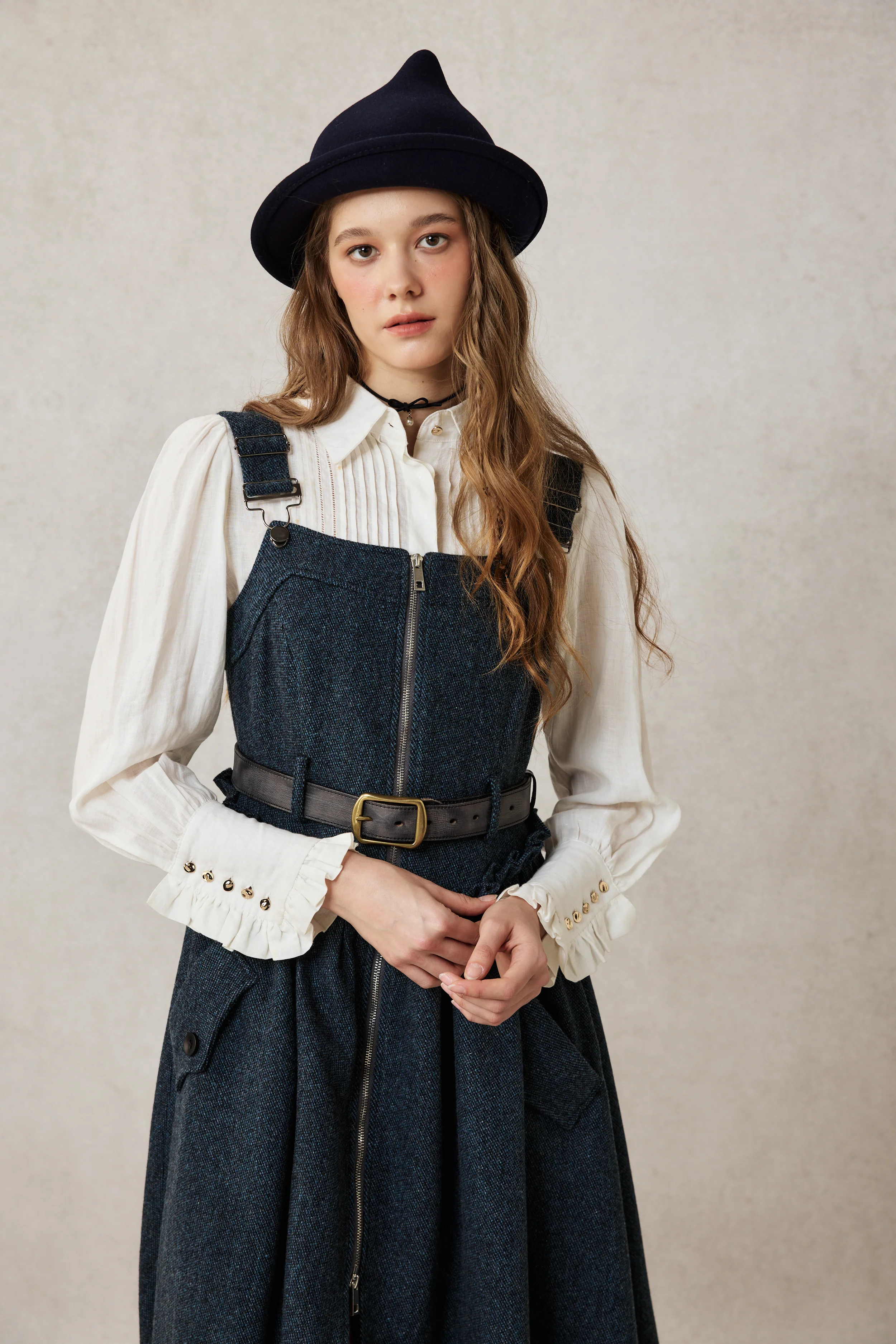 Tess 31 |100% Wool Halter Dress - Image 8