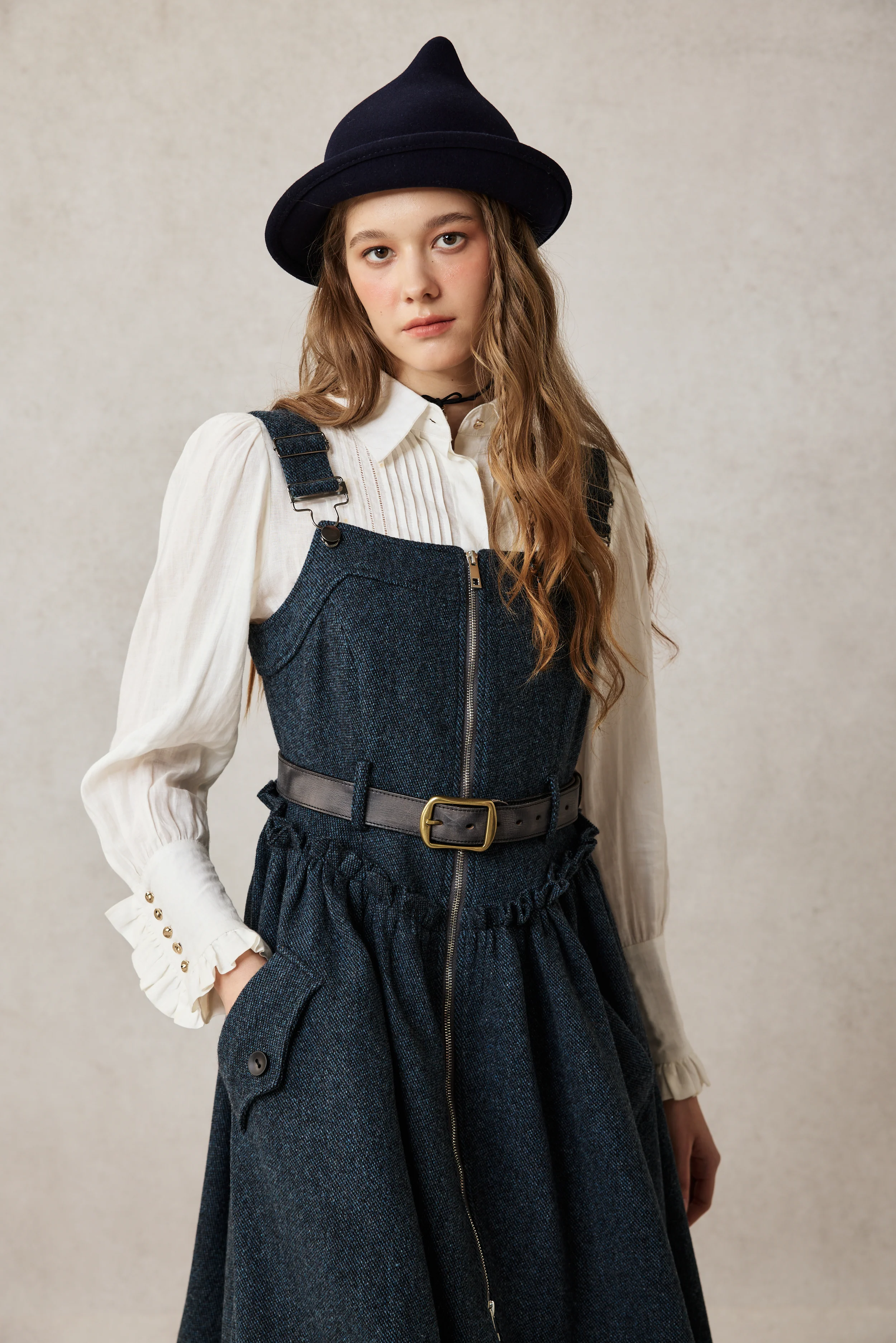 Tess 31 |100% Wool Halter Dress - Image 9