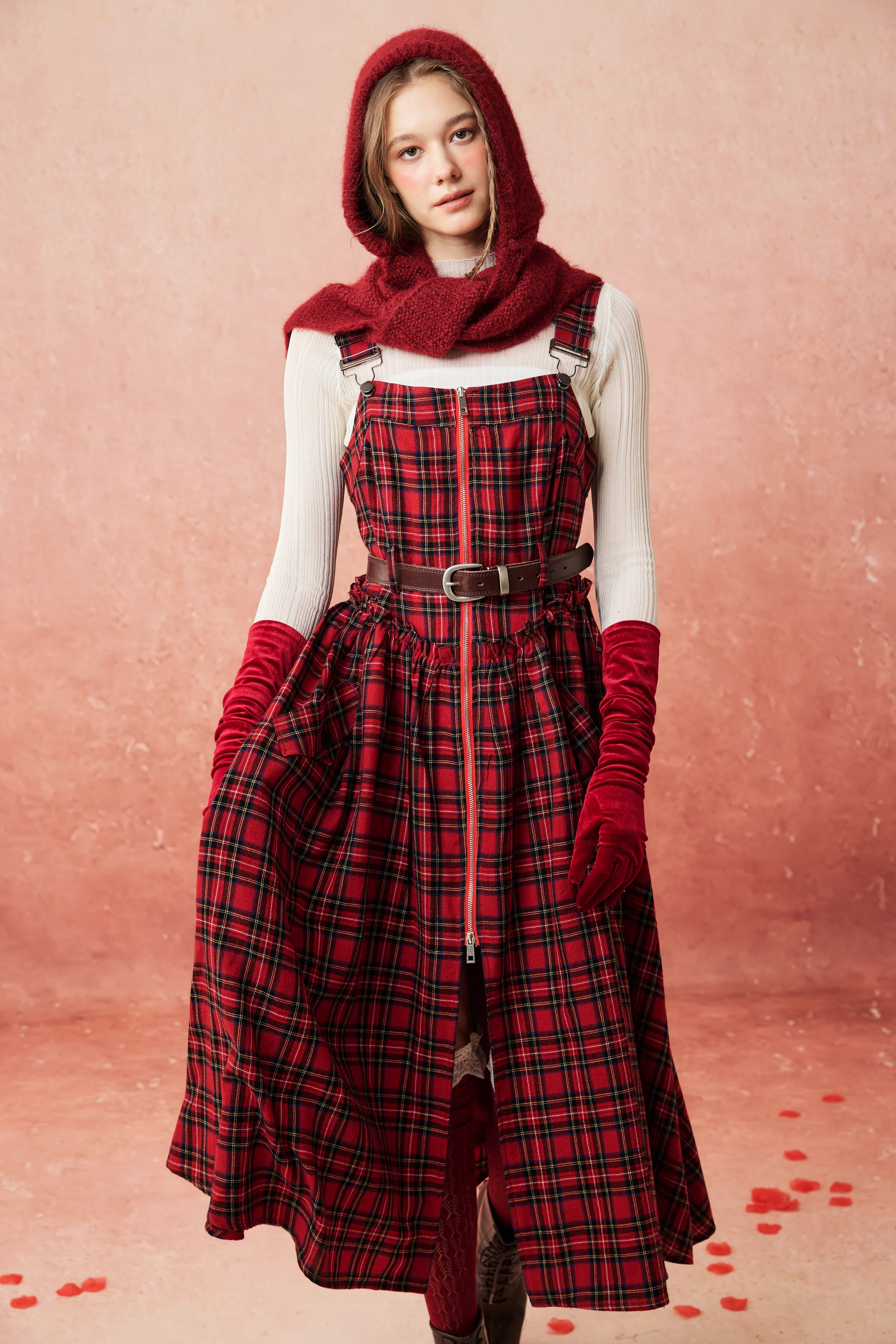 Tess 31 |100% Wool Halter Dress - Image 10