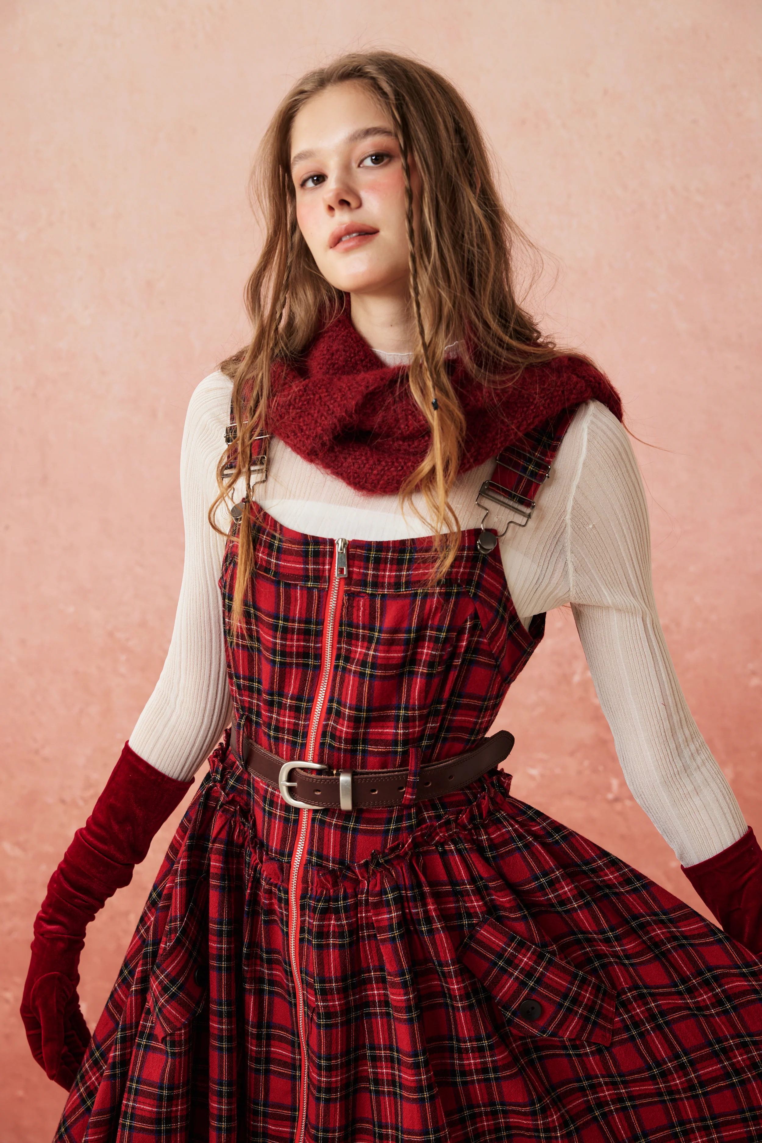 Tess 31 |100% Wool Halter Dress - Image 12