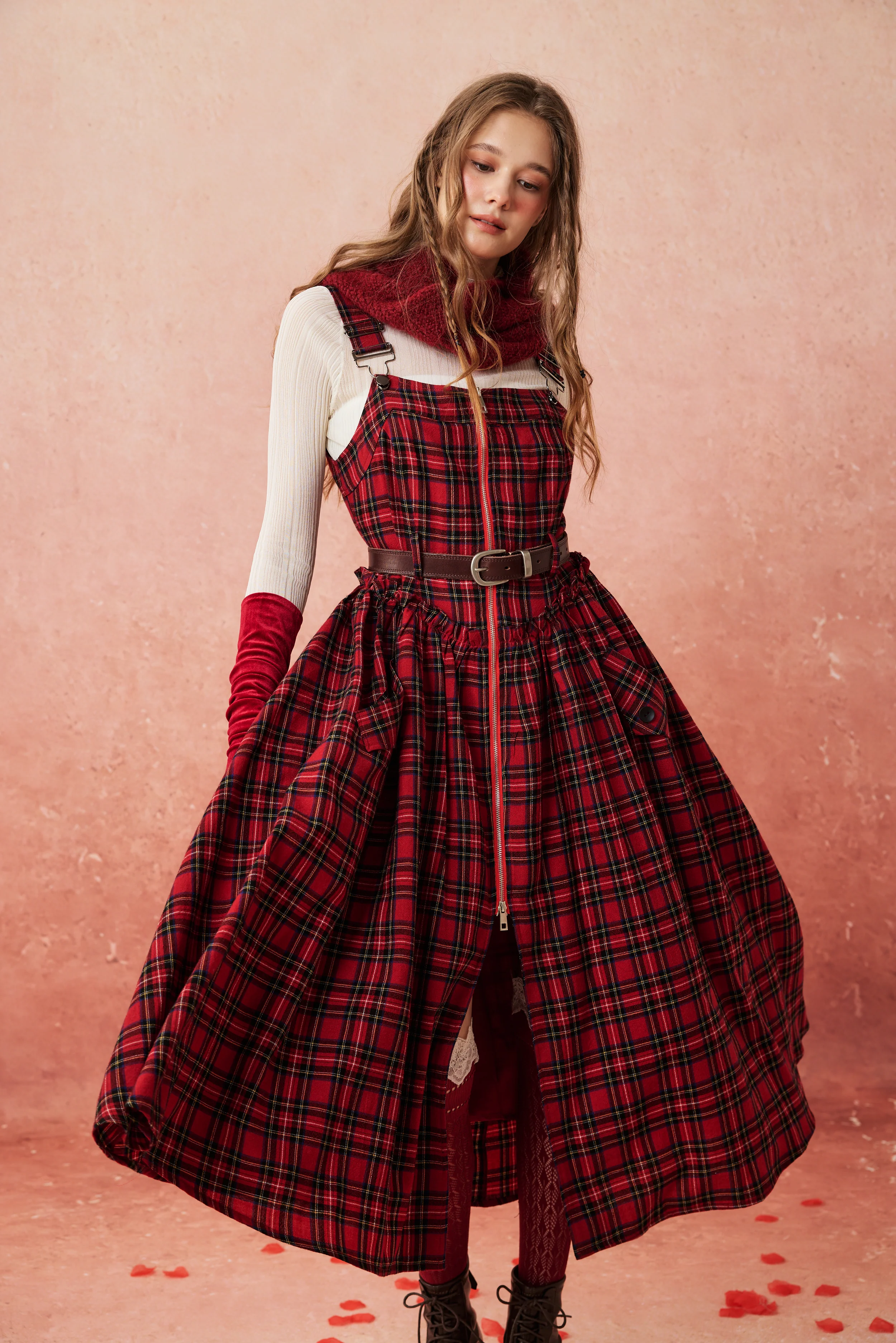 Tess 31 |100% Wool Halter Dress - Image 5