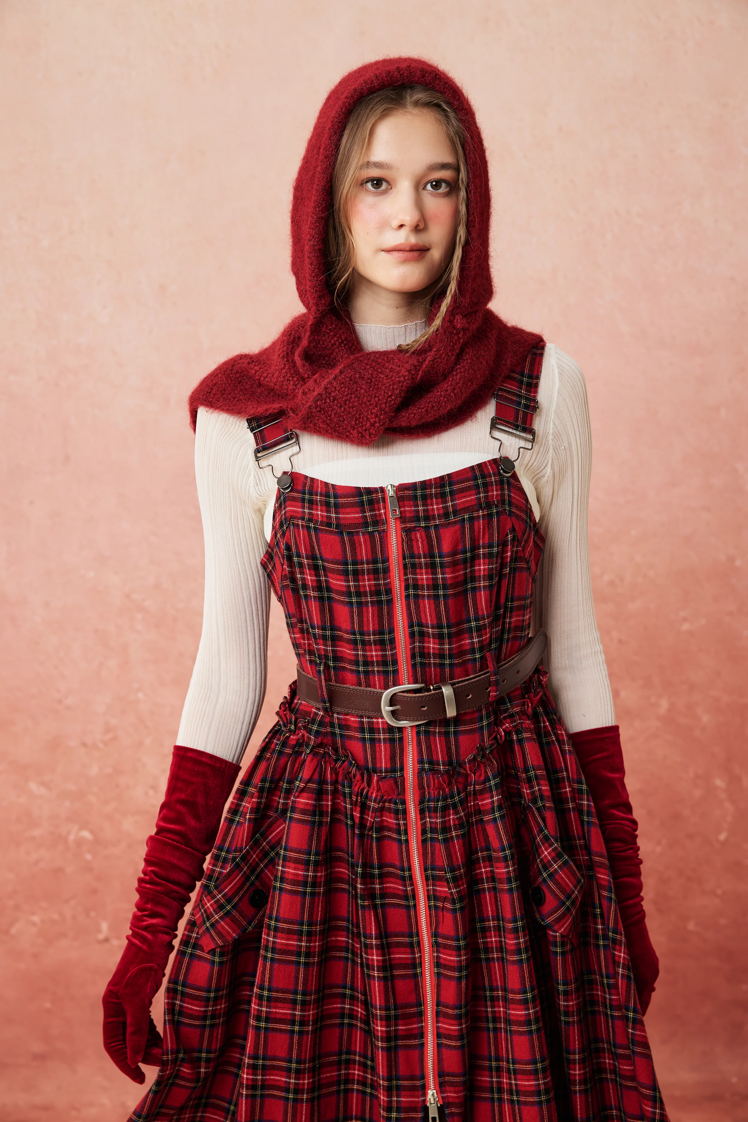 Tess 31 |100% Wool Halter Dress - Image 7