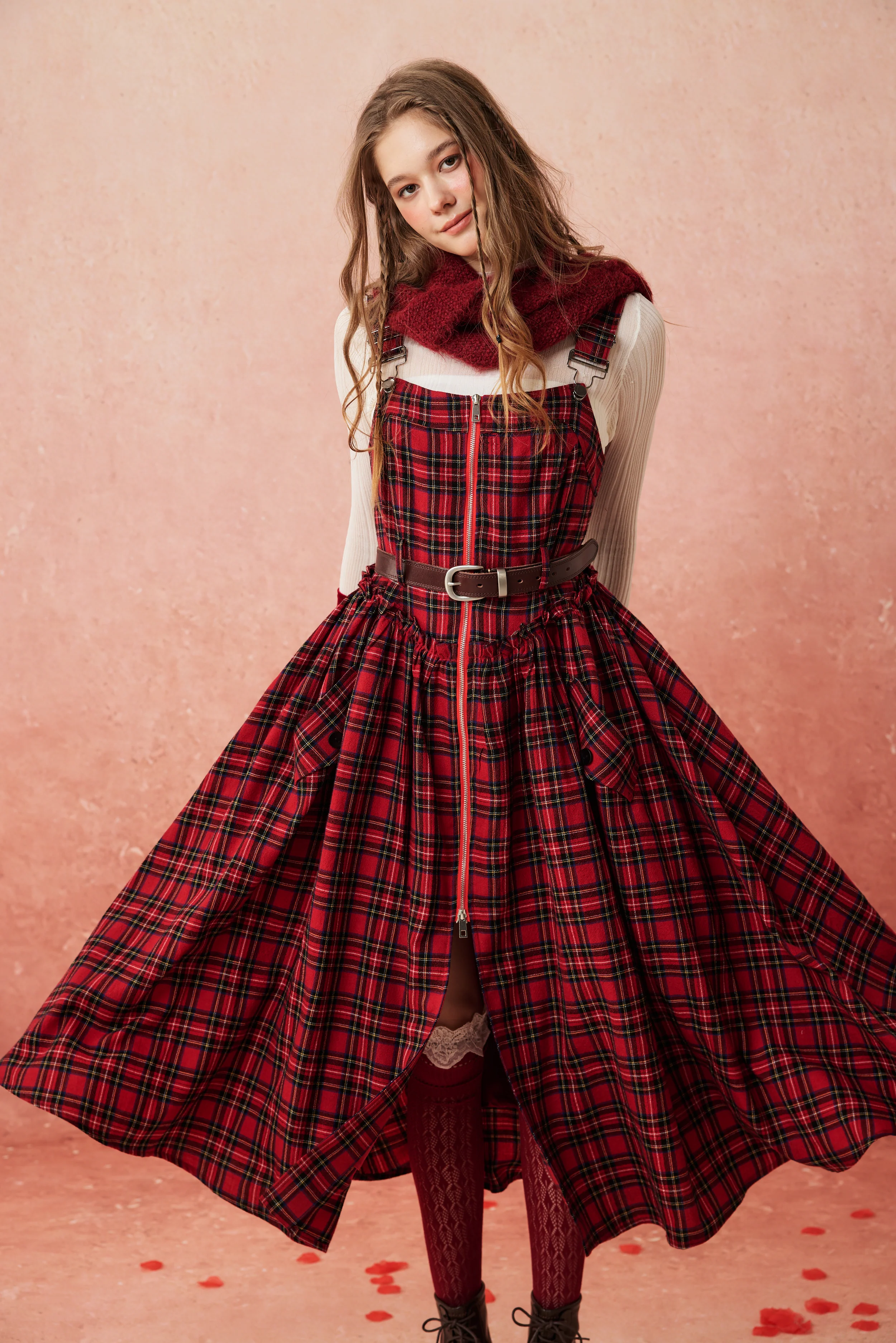 Tess 31 |100% Wool Halter Dress - Image 8