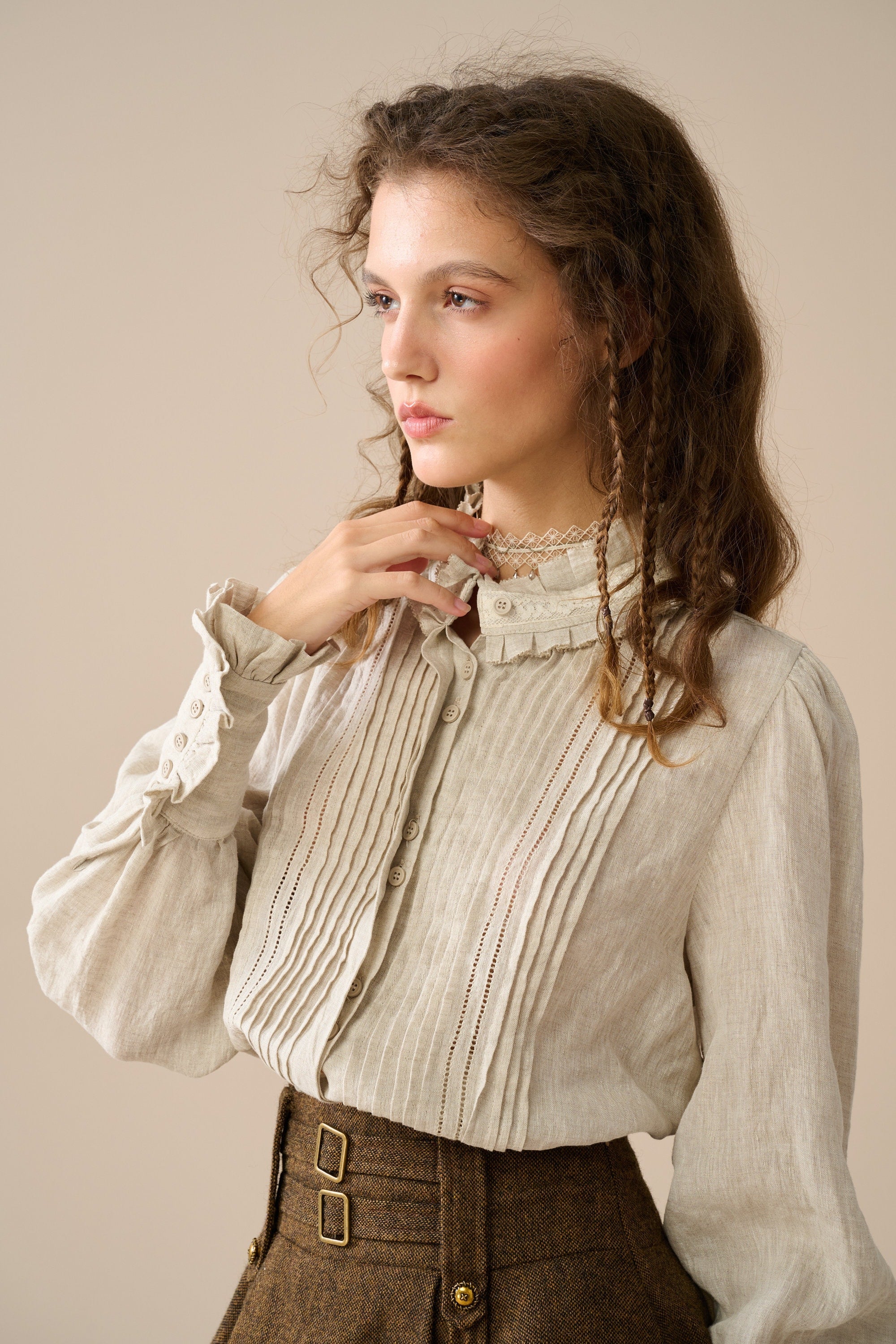 Cynthia 16 | Adjustable wool skirt - Image 5