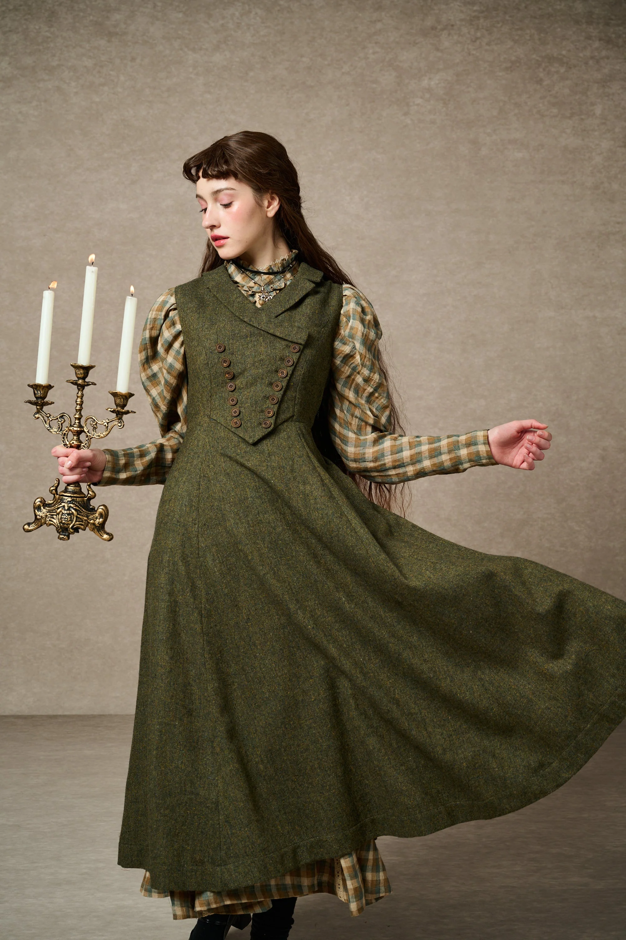 Helen 17| Vintage wool dress - Image 19