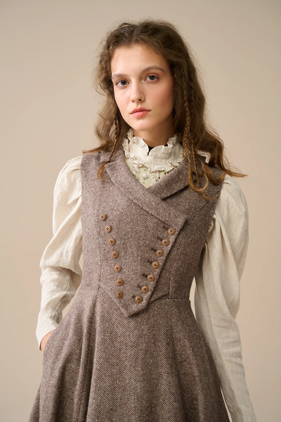 Helen 17| Vintage wool dress - Image 27