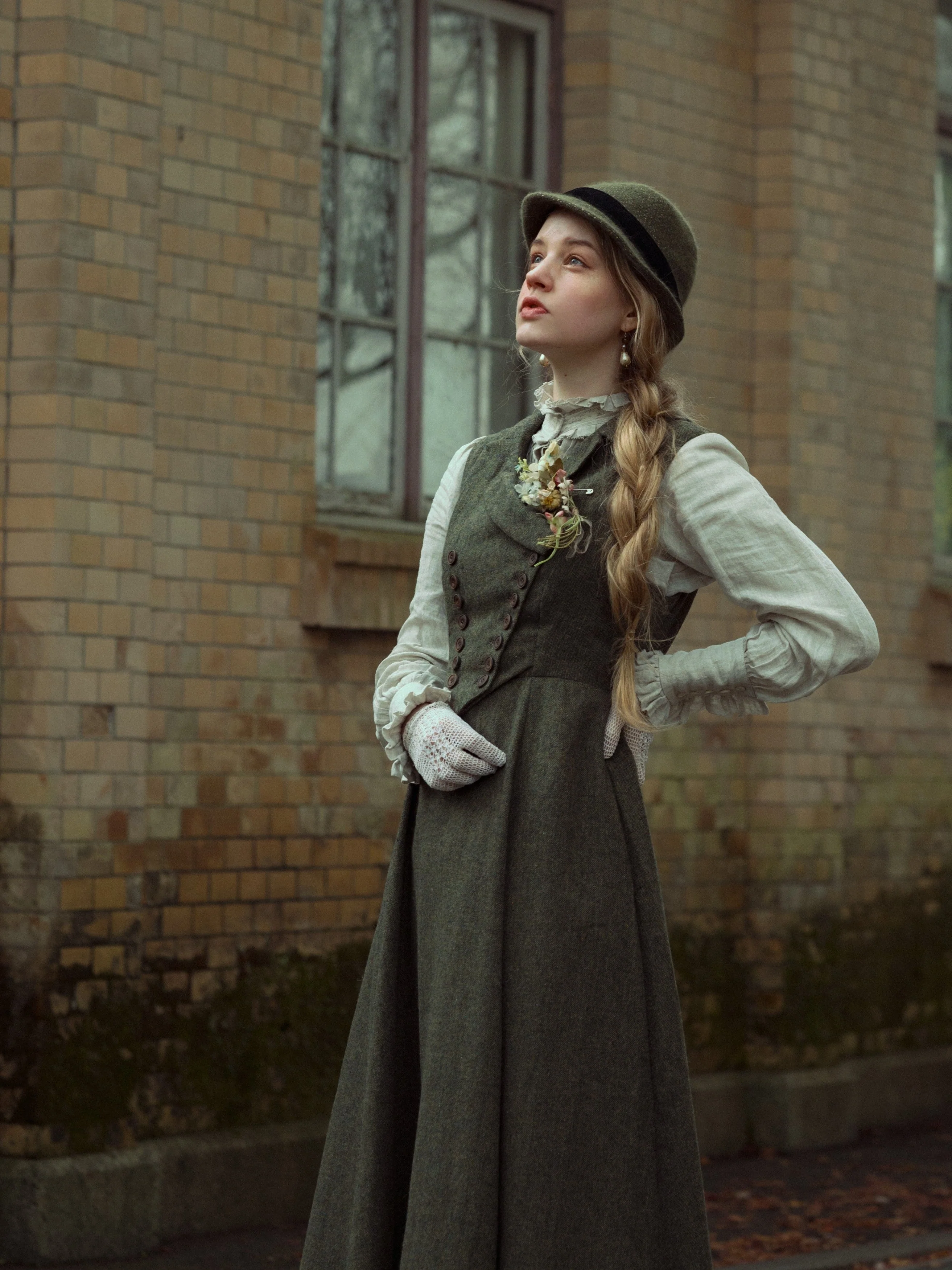 Helen 17| Vintage wool dress - Image 27