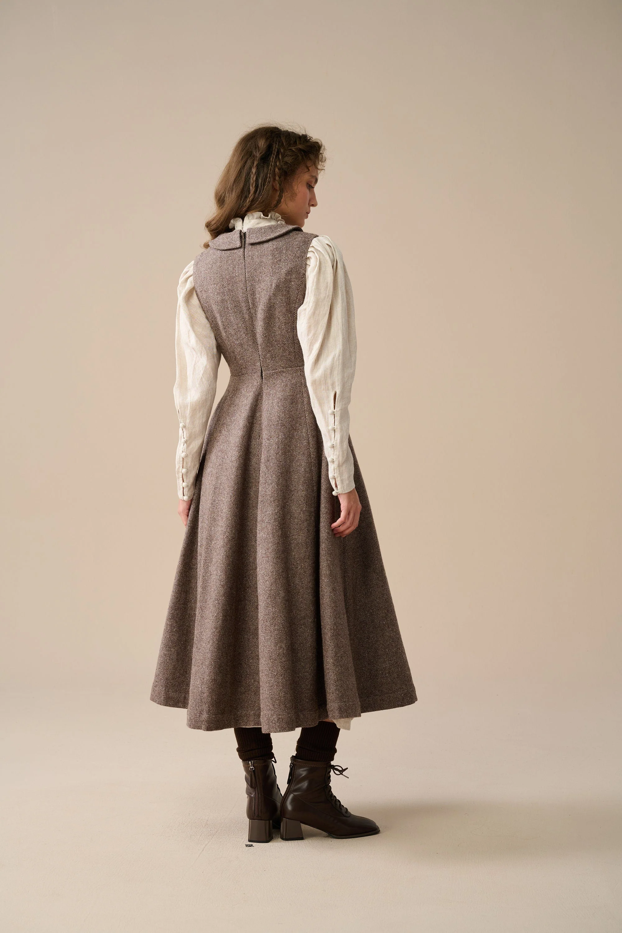 Helen 17| Vintage wool dress - Image 15