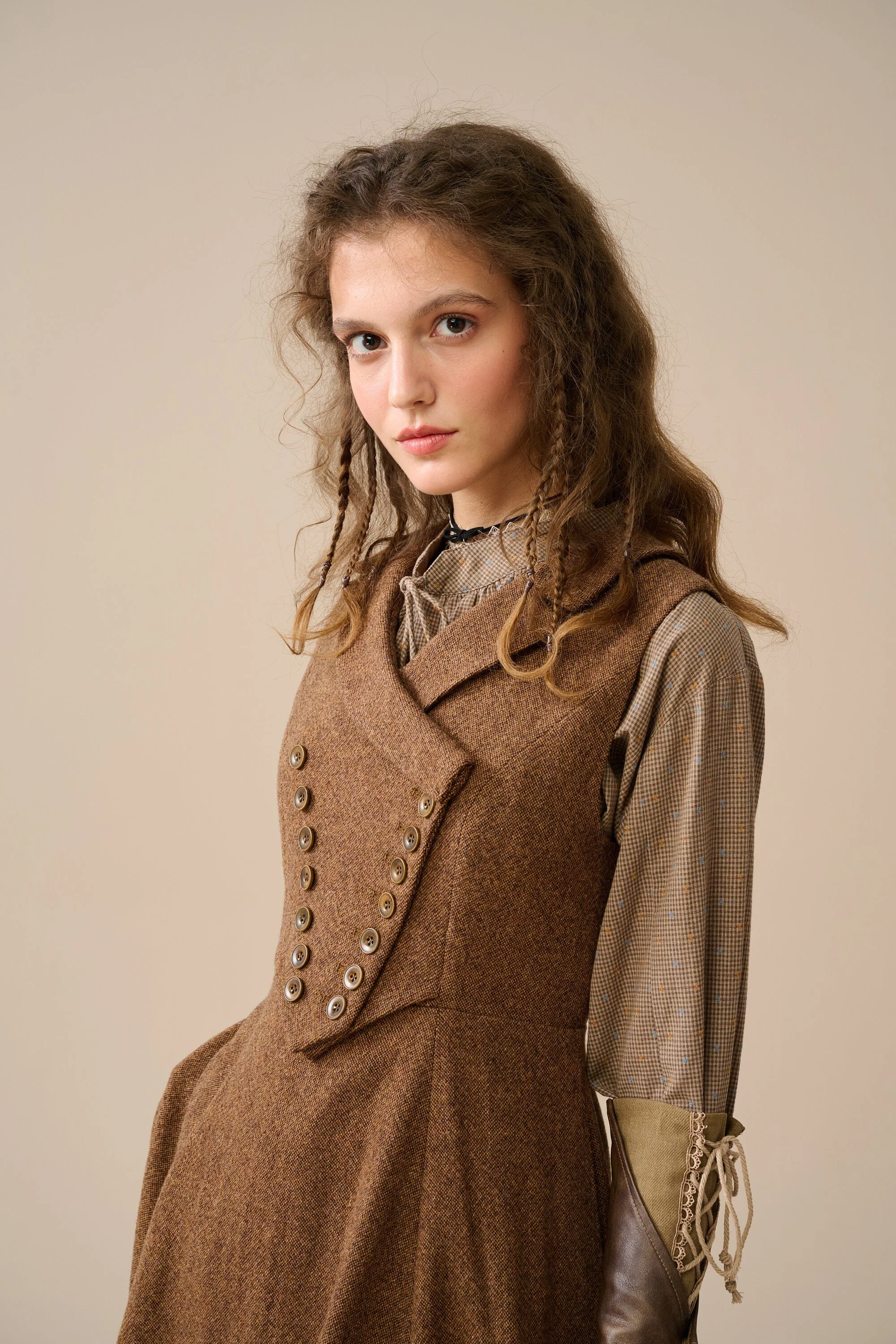 Helen 17| Vintage wool dress - Image 9