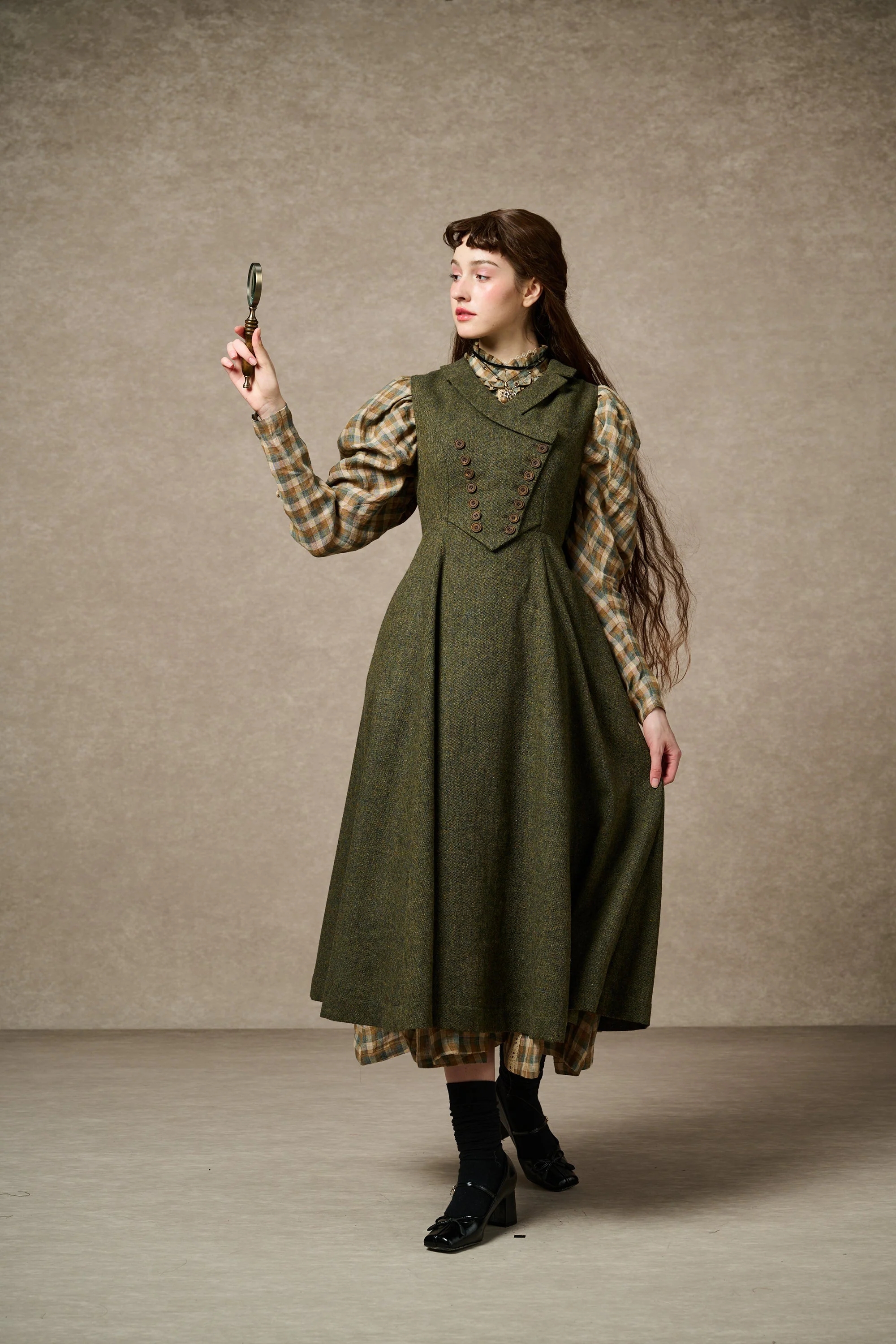 Helen 17| Vintage wool dress - Image 17