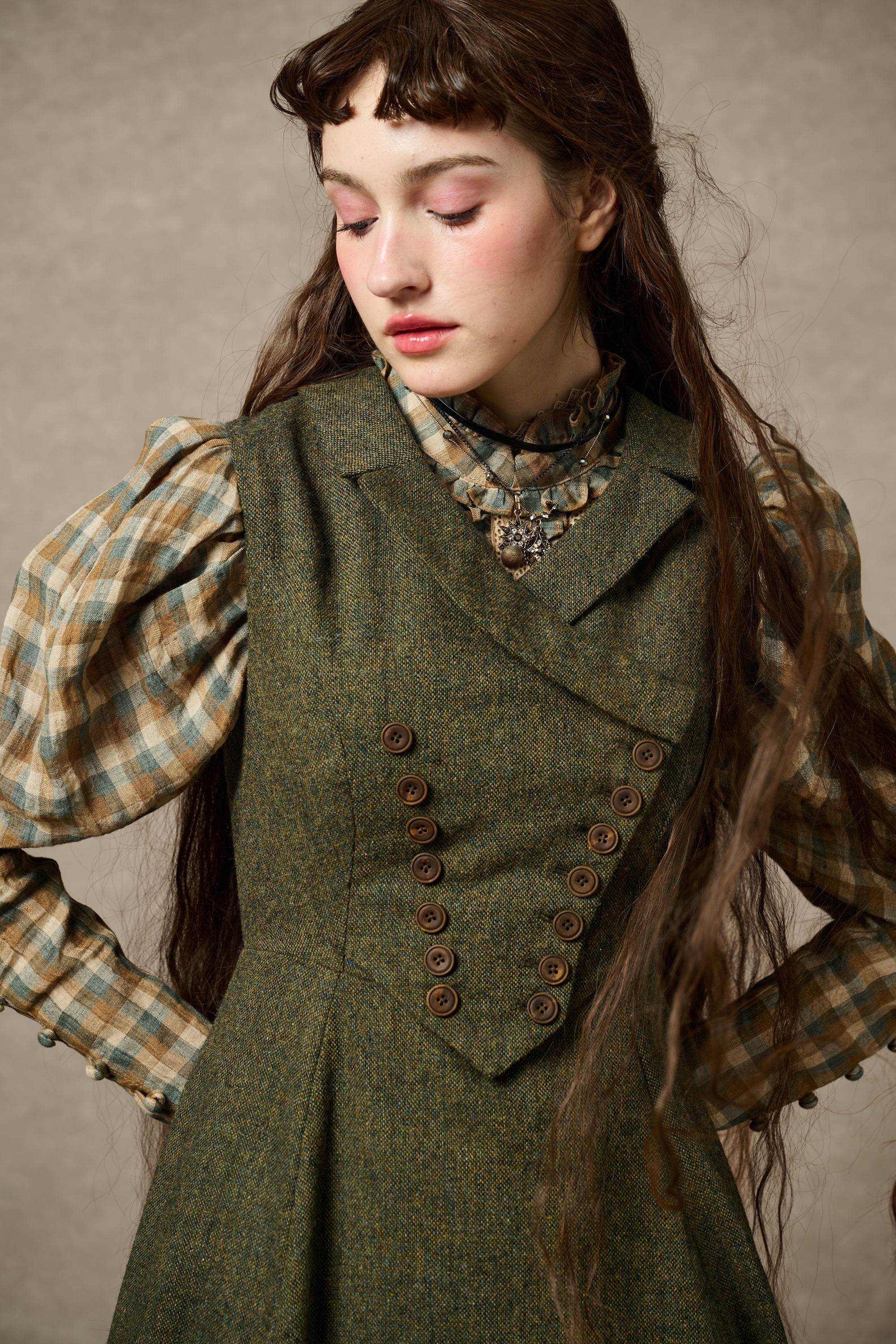 Helen 17| Vintage wool dress - Image 21