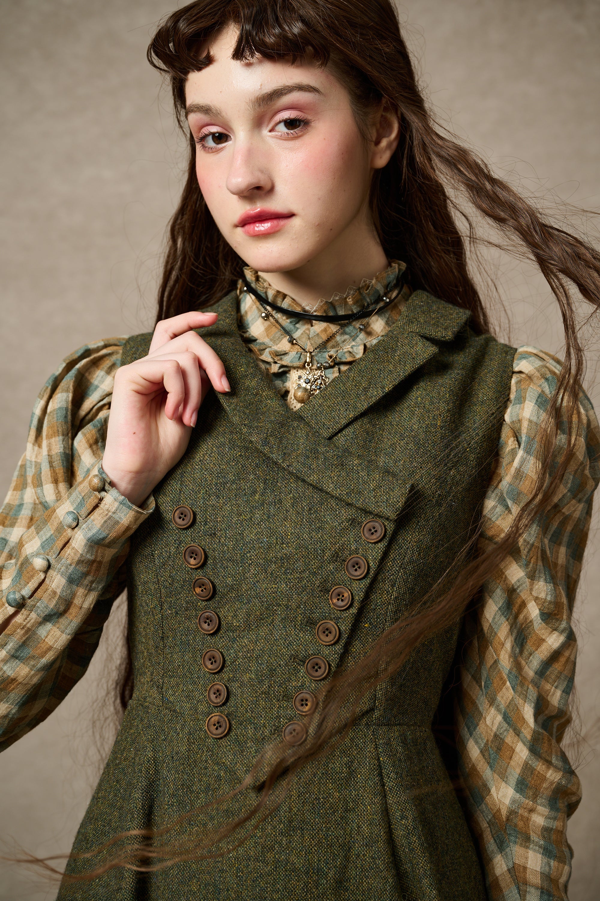 Helen 17| Vintage wool dress - Image 22