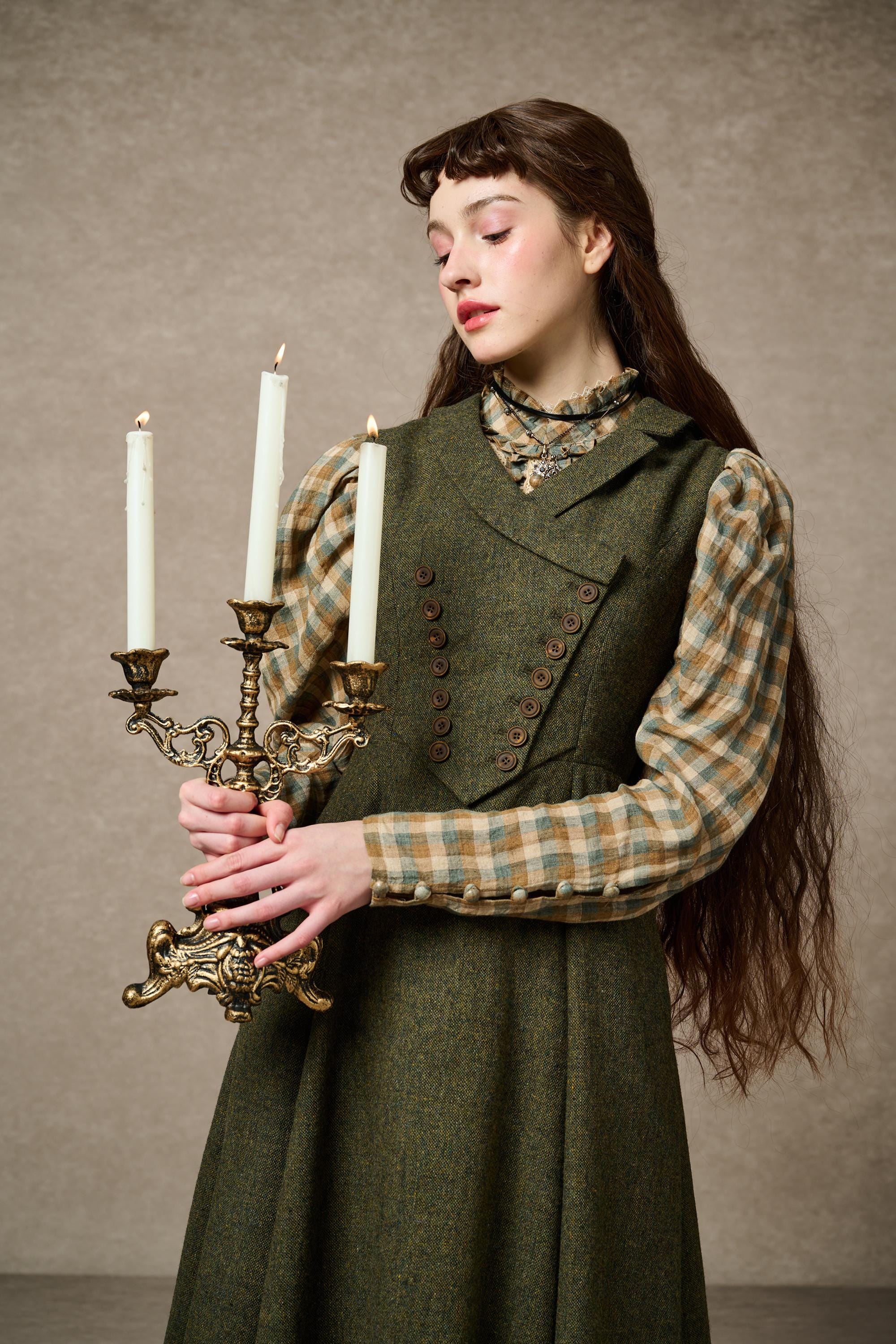 Helen 17| Vintage wool dress - Image 5