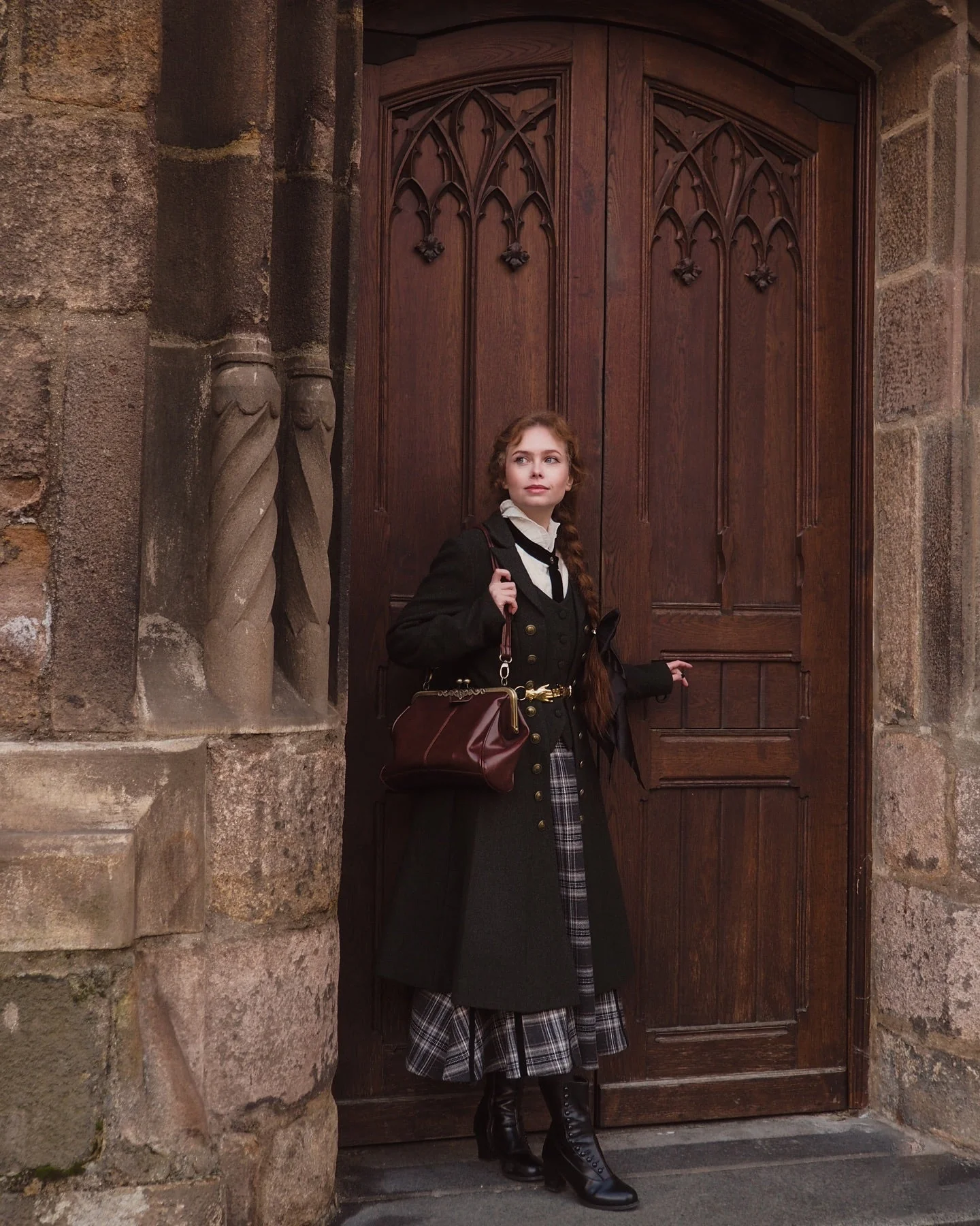 Doreen 15 |Vest-Layered 100% Wool Coat - Image 7